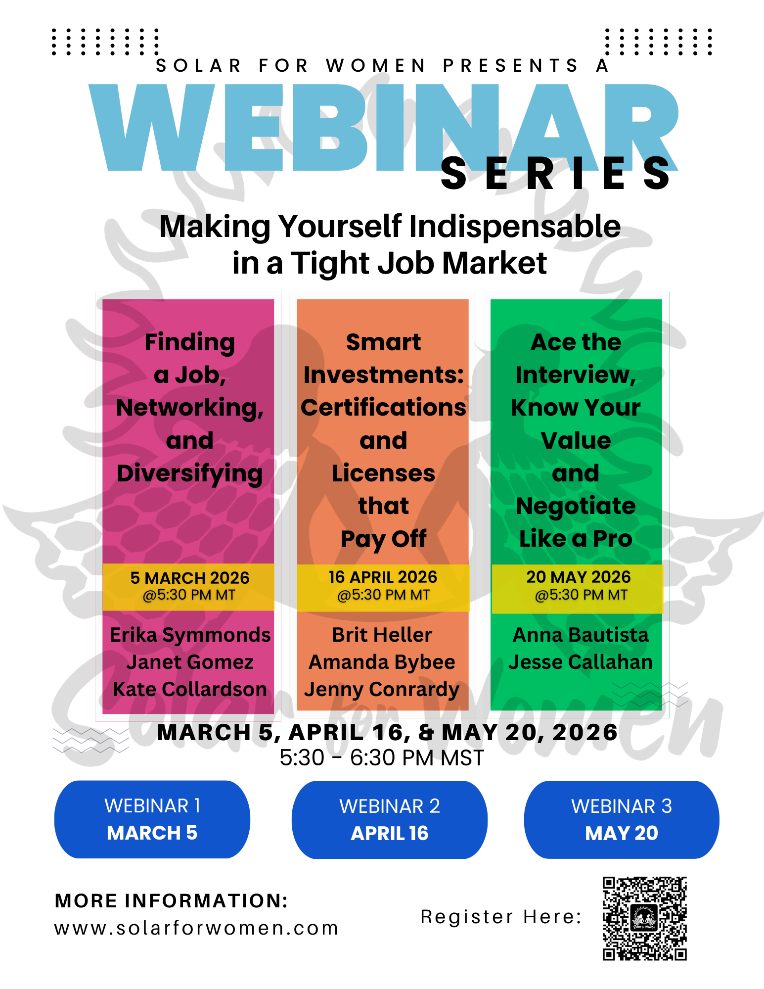 Webinar Series Flyer