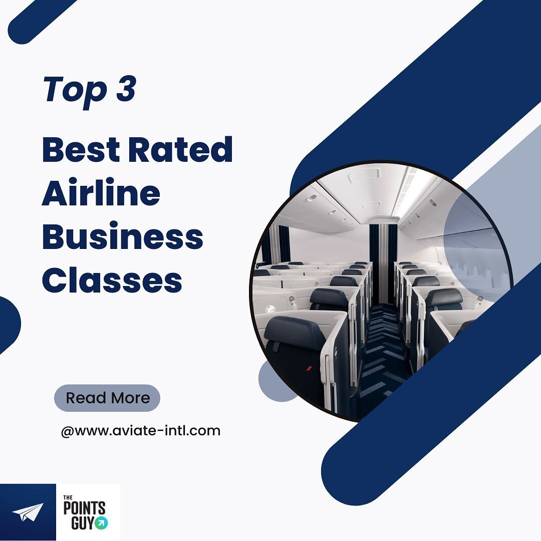 Considering that you&rsquo;ll be sitting in a plane for 10 plus hours, comfort is a necessity. Check out these top three airlines for their business class seats. 
-
-
-
-
-
-
#aviateintl #aviate #datascience #podcast #airlineindustry #airindustry #av