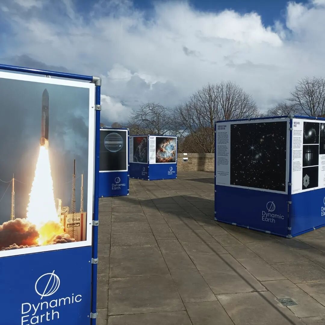 Stunning collection of images from the James Webb Space Telescope on display at Dynamic Earth as part of the Edinburgh Science Festival.
.
.
#nasa #jameswebbspacetelescope #cosmos #starstuff #stargazing #artscience #edinburghsciencefestival #dynamice