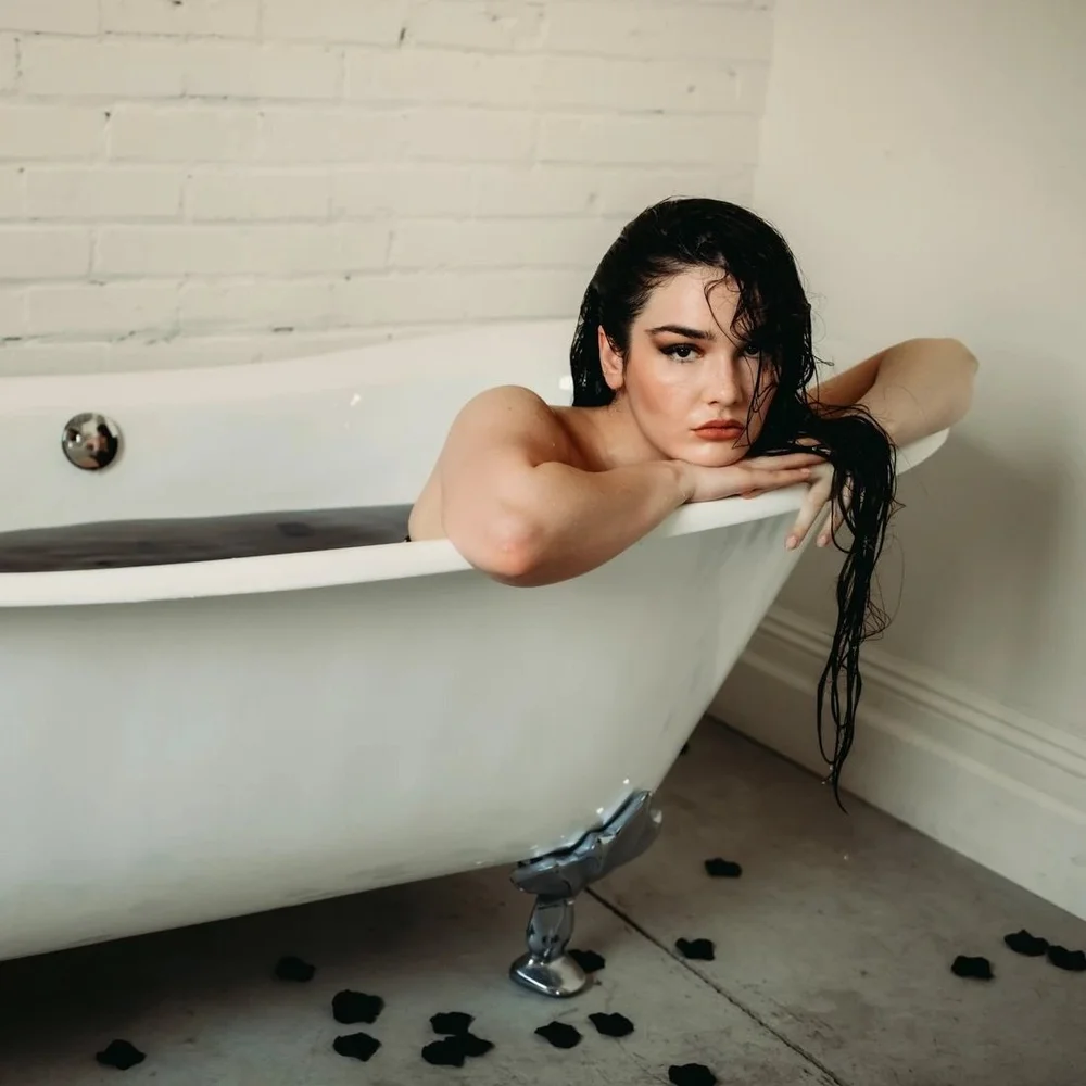 Utah boudoir session in the Blushed Boudoir studio