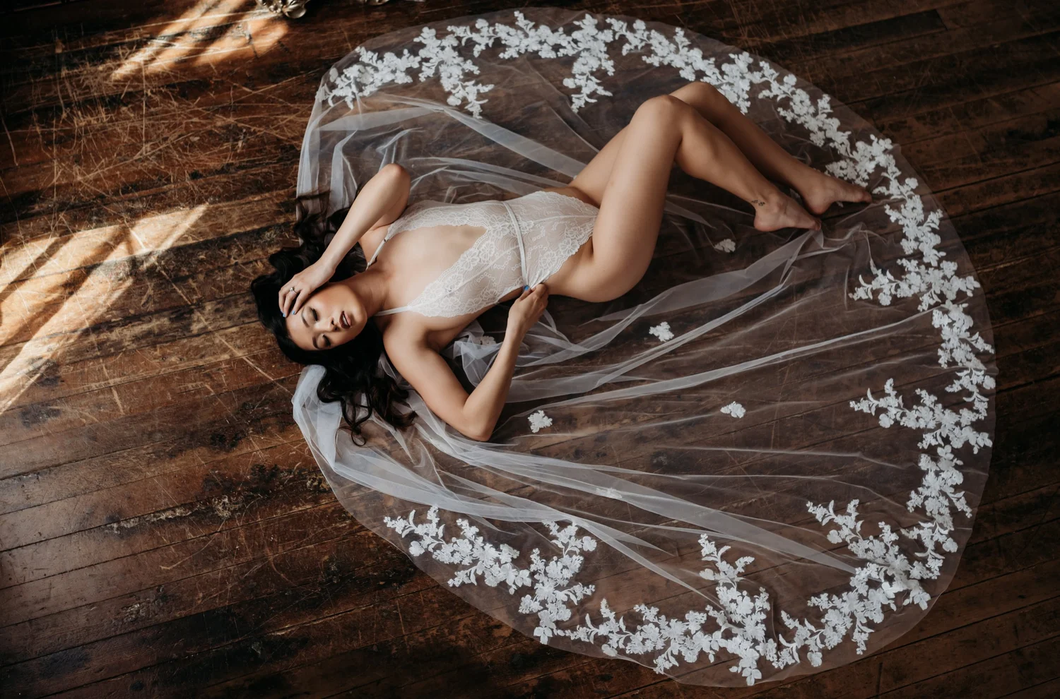 Elegant bridal boudoir photography at Blushed Boudoir in Salt Lake City, Utah