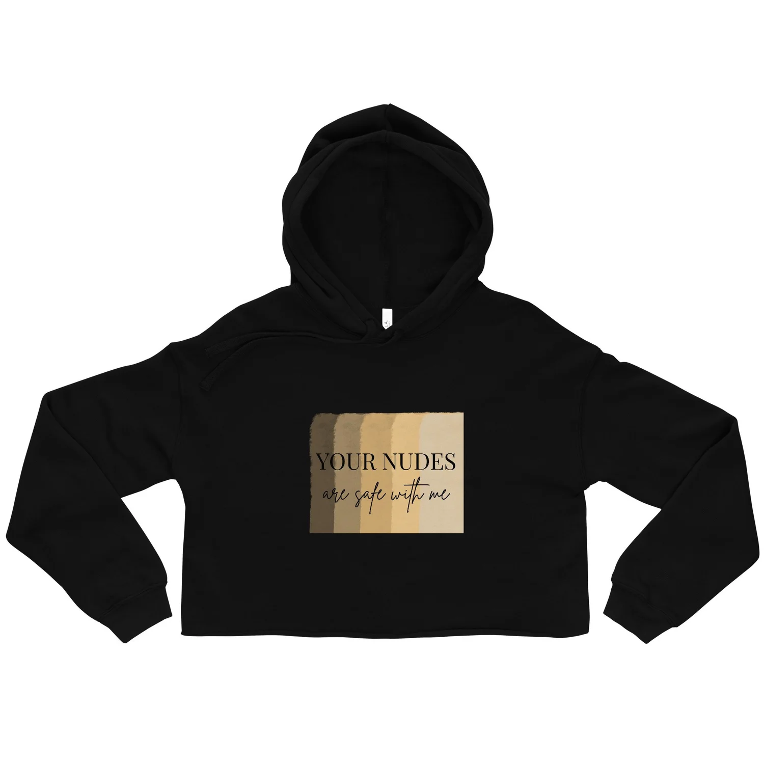 Blushed Boudoir cropped hoodie