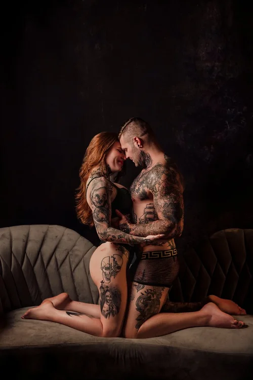 couples boudoir photoshoot