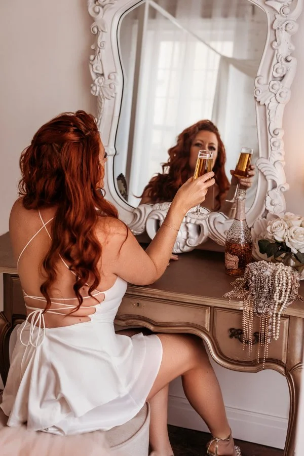 New Year's glam boudoir photography in Utah