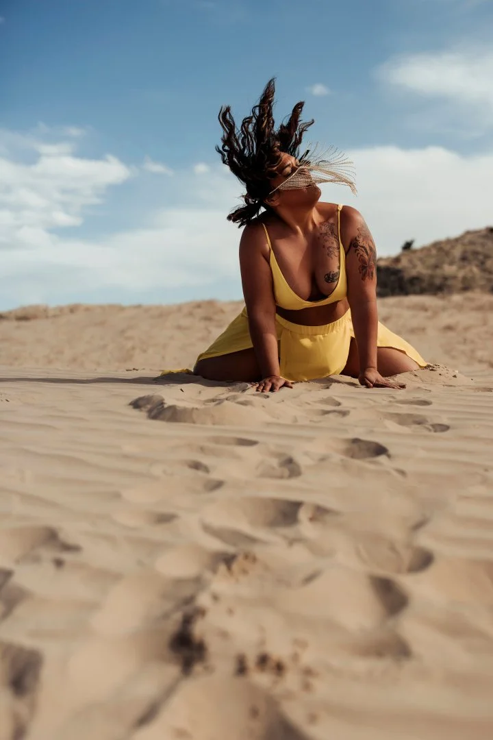 Sizzling Sand Dunes outdoor boudoir at Little Sahara in Utah