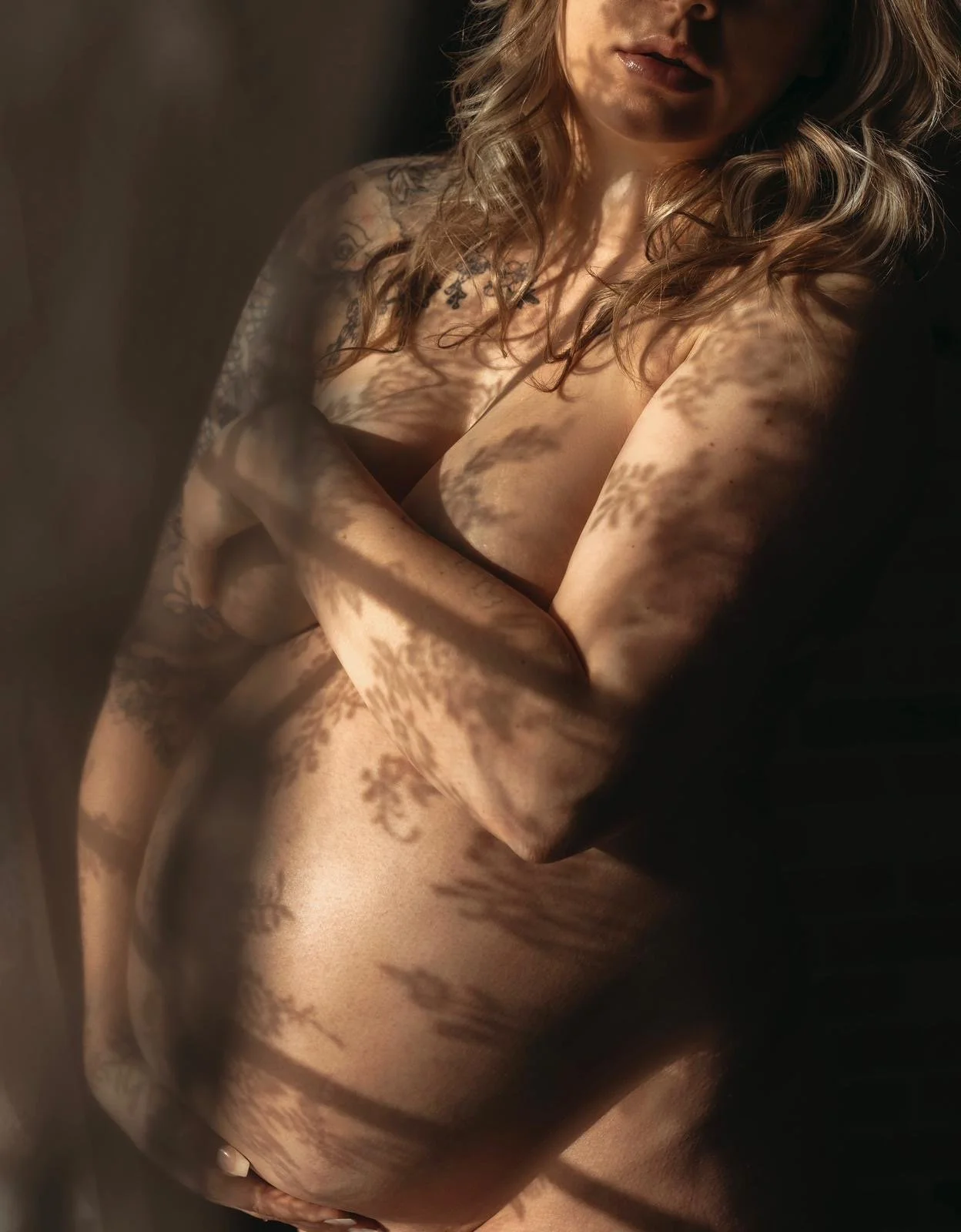 Maternity boudoir session in Utah — Blushed Boudoir