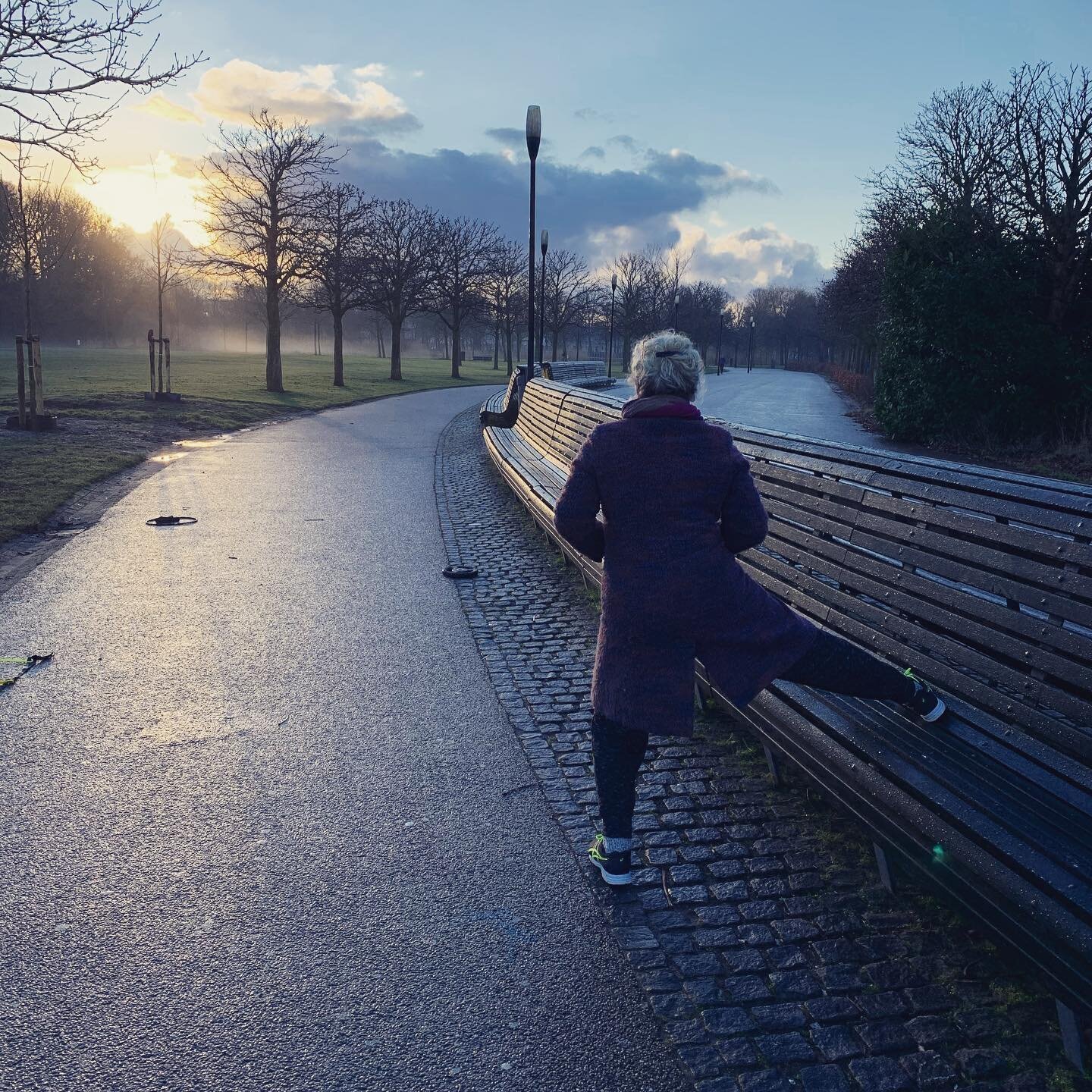 Let&rsquo;s start the morning with a workout in fresh air ❄️☀️.. Aanmelden voor een proefles, stuur ons een bericht 💪🏽 #staysafe #stayfit #hiitworkout #bootcamp #personaltraining #parkfrankendael #amsterdam