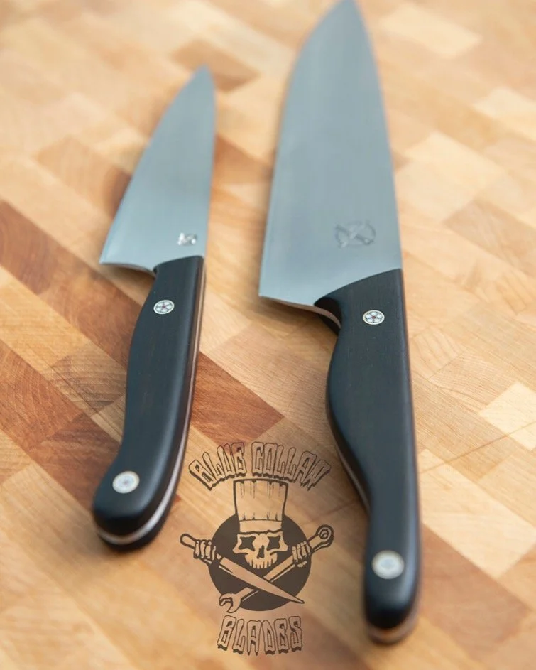Beautiful pair of handcrafted culinary stunners. 