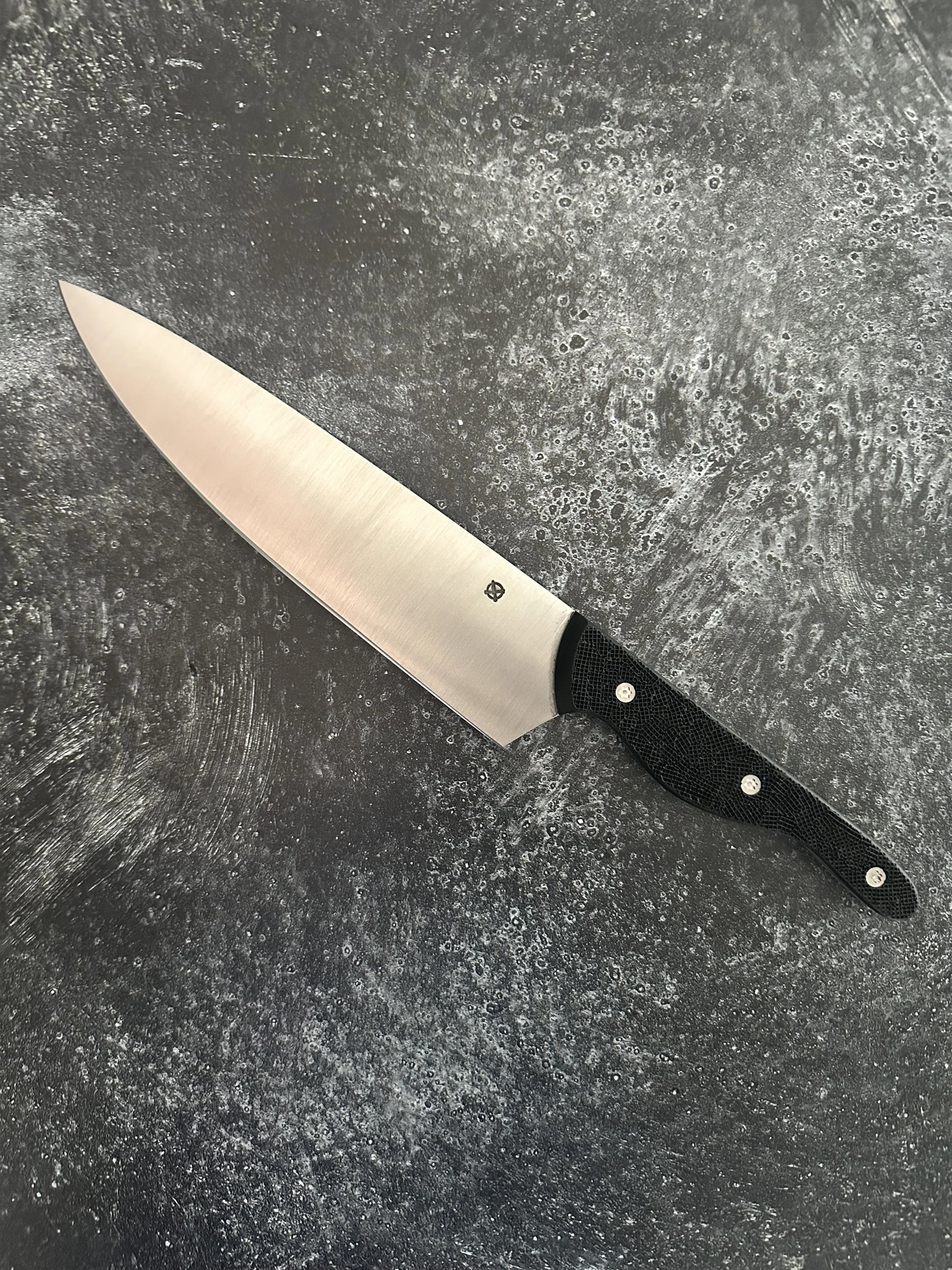 8" Chef's Knife with Stippled Handle - DEC2025 No.01