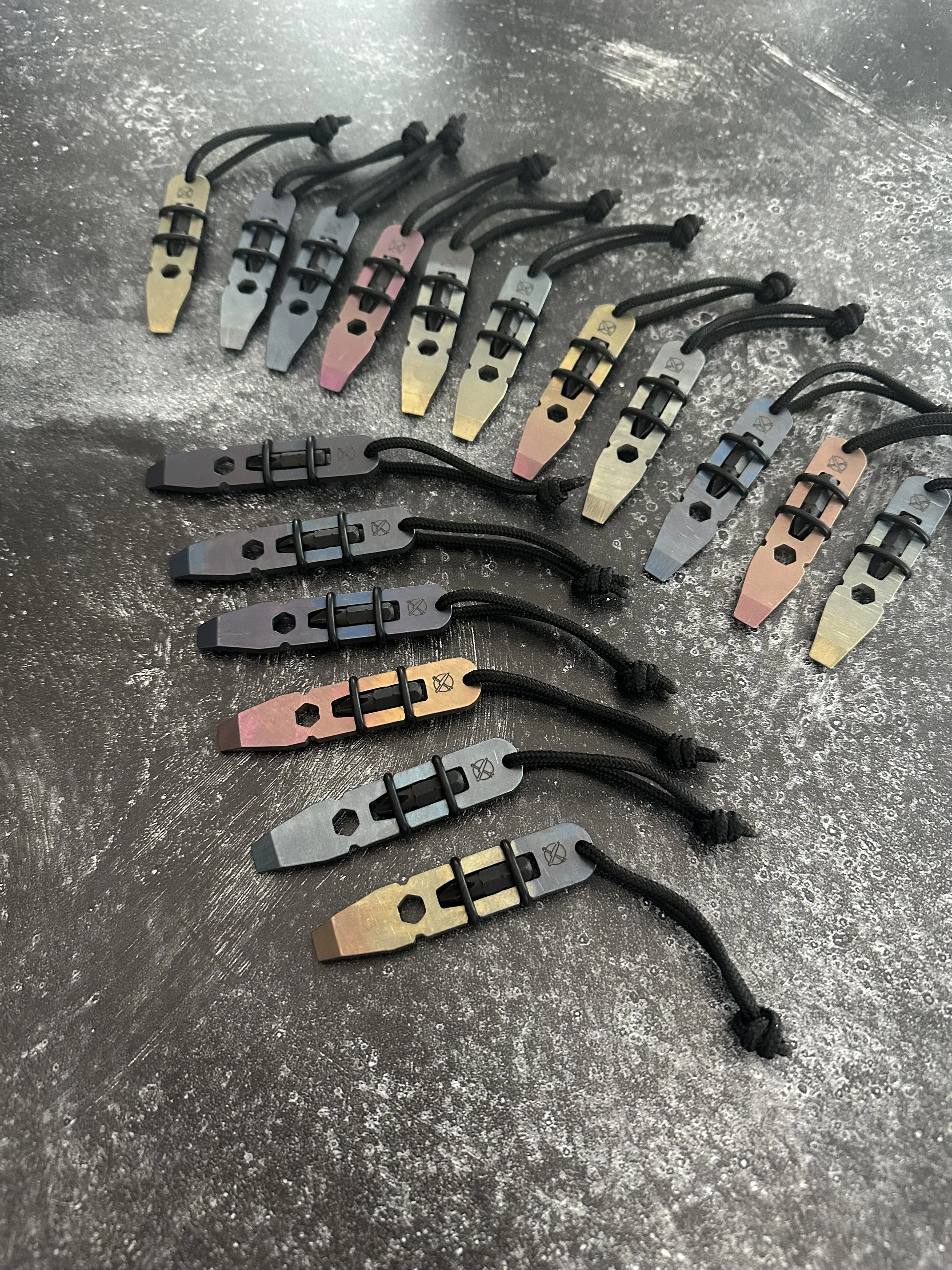 Mystery Titanium EDC Pocket Pry Minimalist Multitool Gen. 3