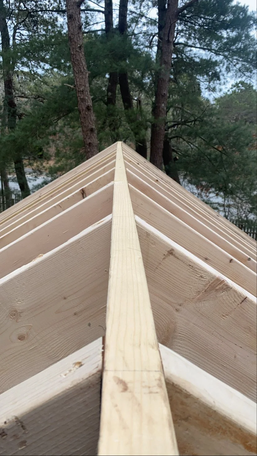 exterior roof frame