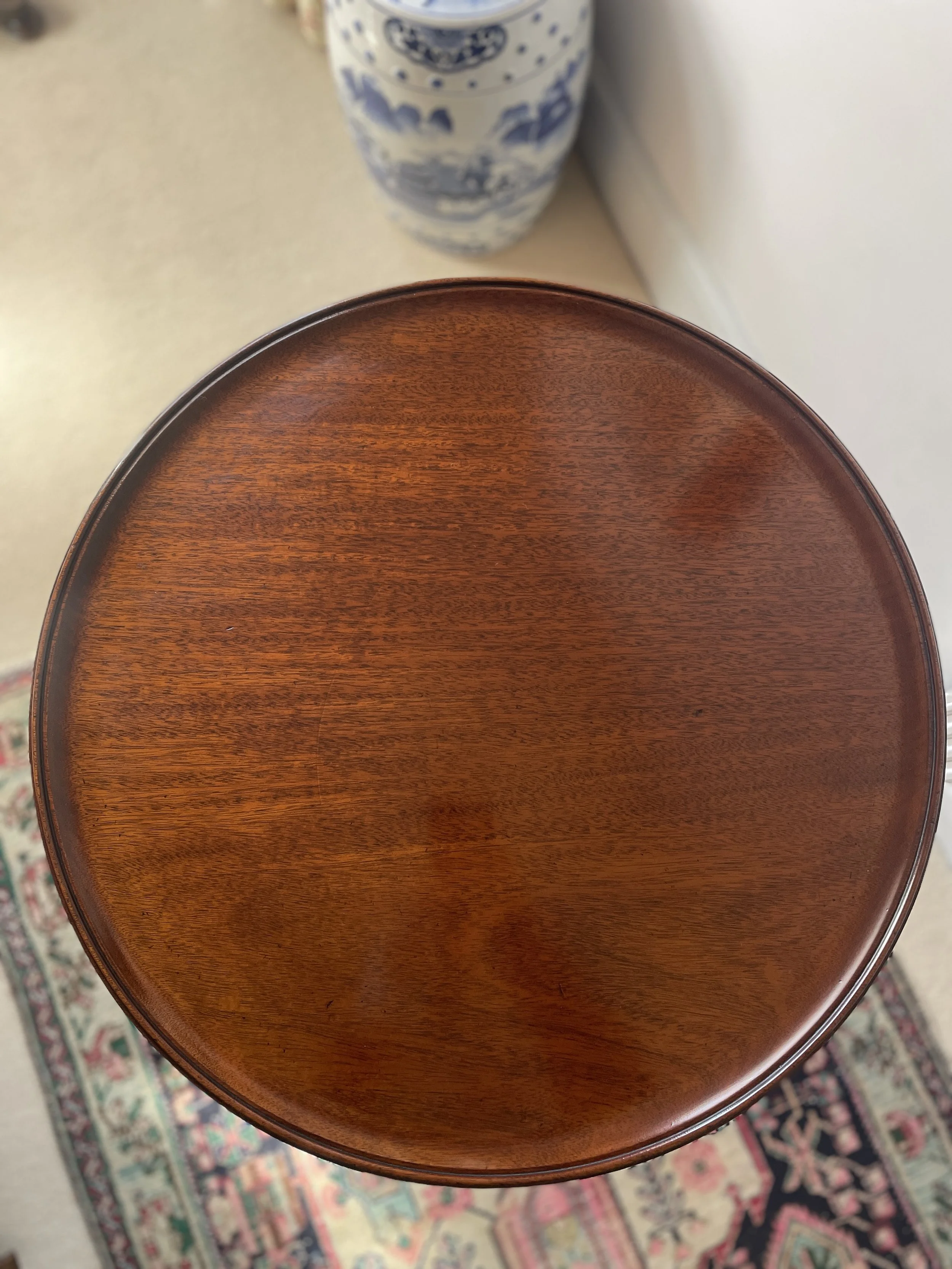 After re-polishing