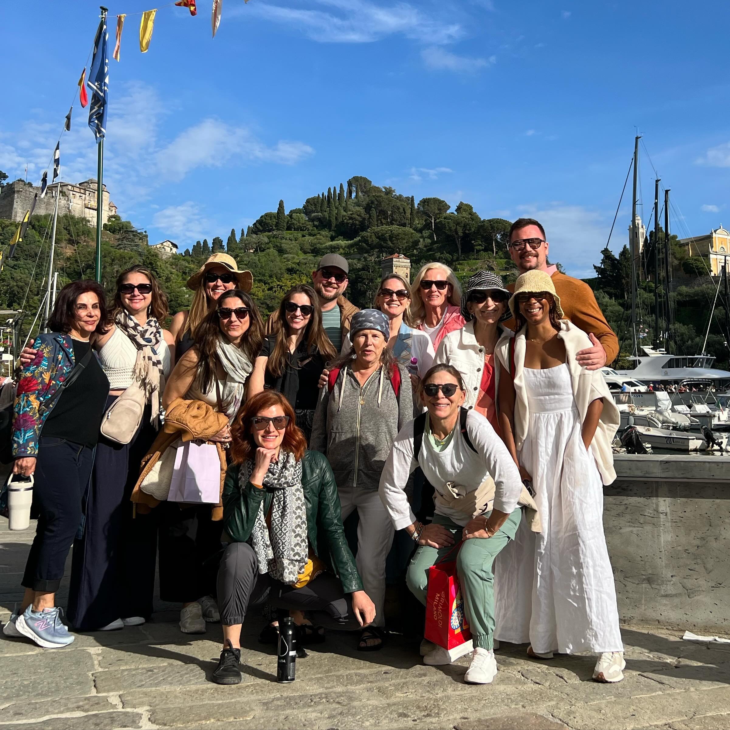 There are no words to express how grateful I am to be here in Italy with this amazing group. It brings me immense joy to bring people together and to share the benefits of yoga. Being able to do both while traveling to beautiful and distant places, w