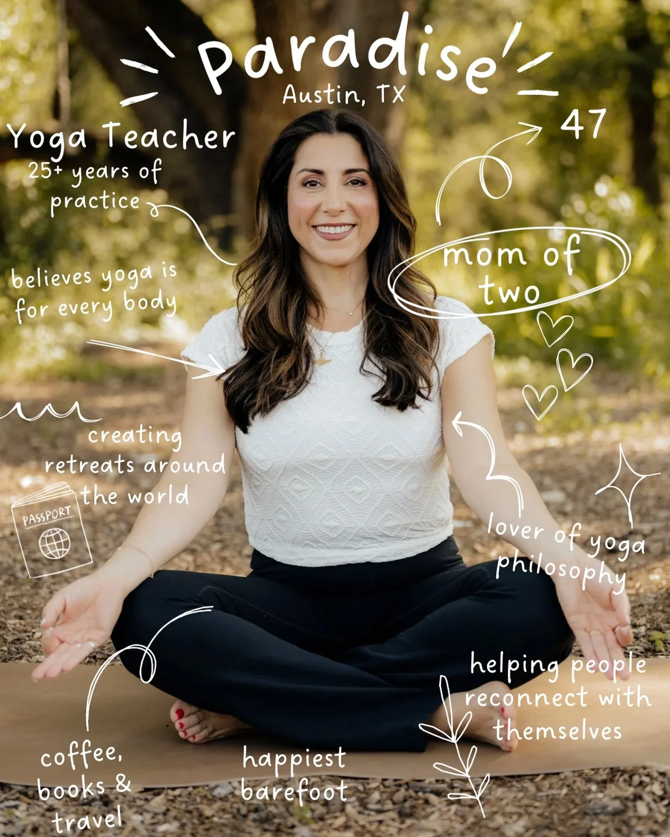 Time for a little reintroduction. 👋

I&rsquo;m Paradise. (Yes that is my real name&hellip;I&rsquo;m Persian!) 

I didn&rsquo;t set out to become a yoga teacher. I simply fell in love with a practice that kept meeting me exactly where I was. Over the