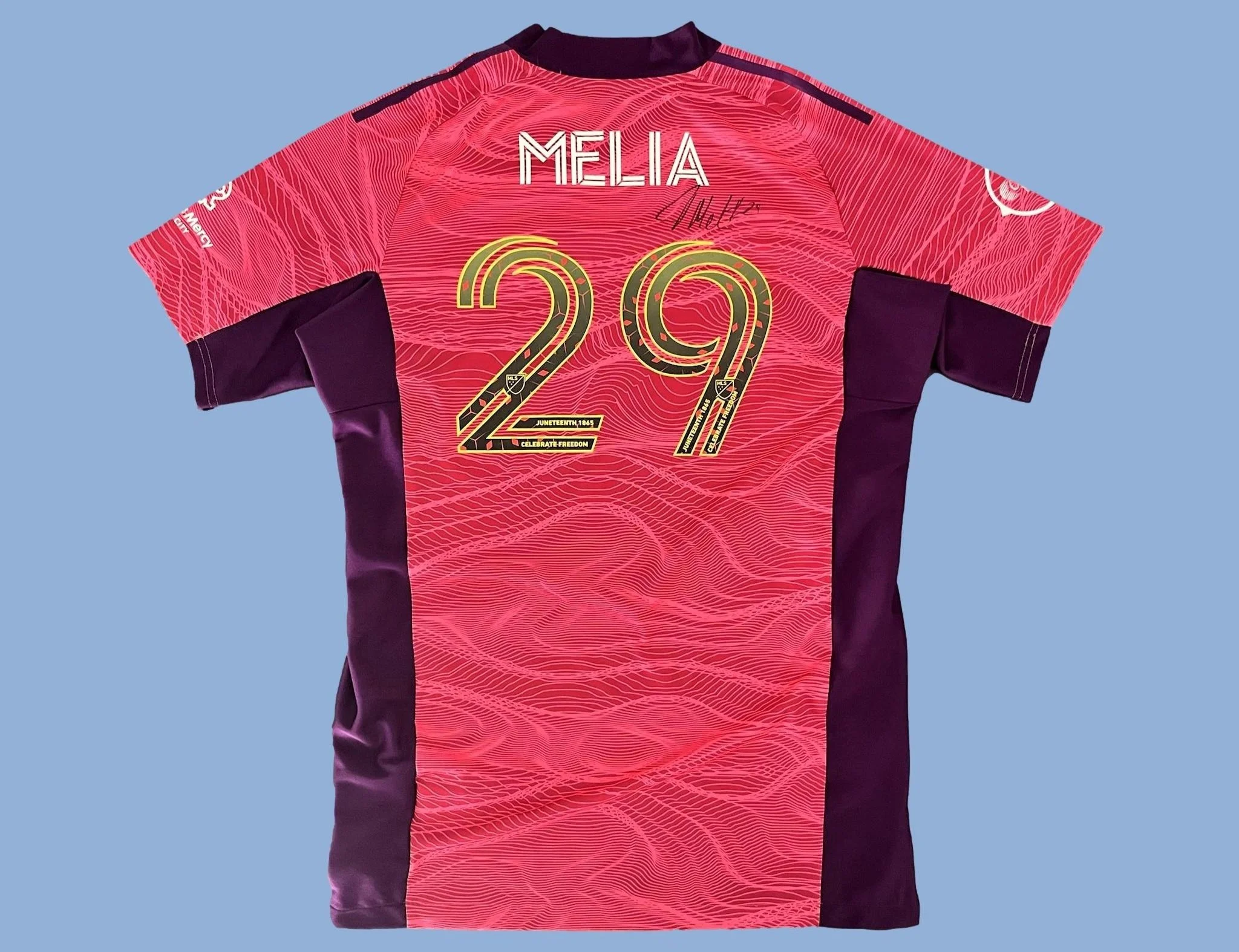 Tim Melia 2021 Sporting Kansas City Secondary (Juneteenth) Match Worn Shirt