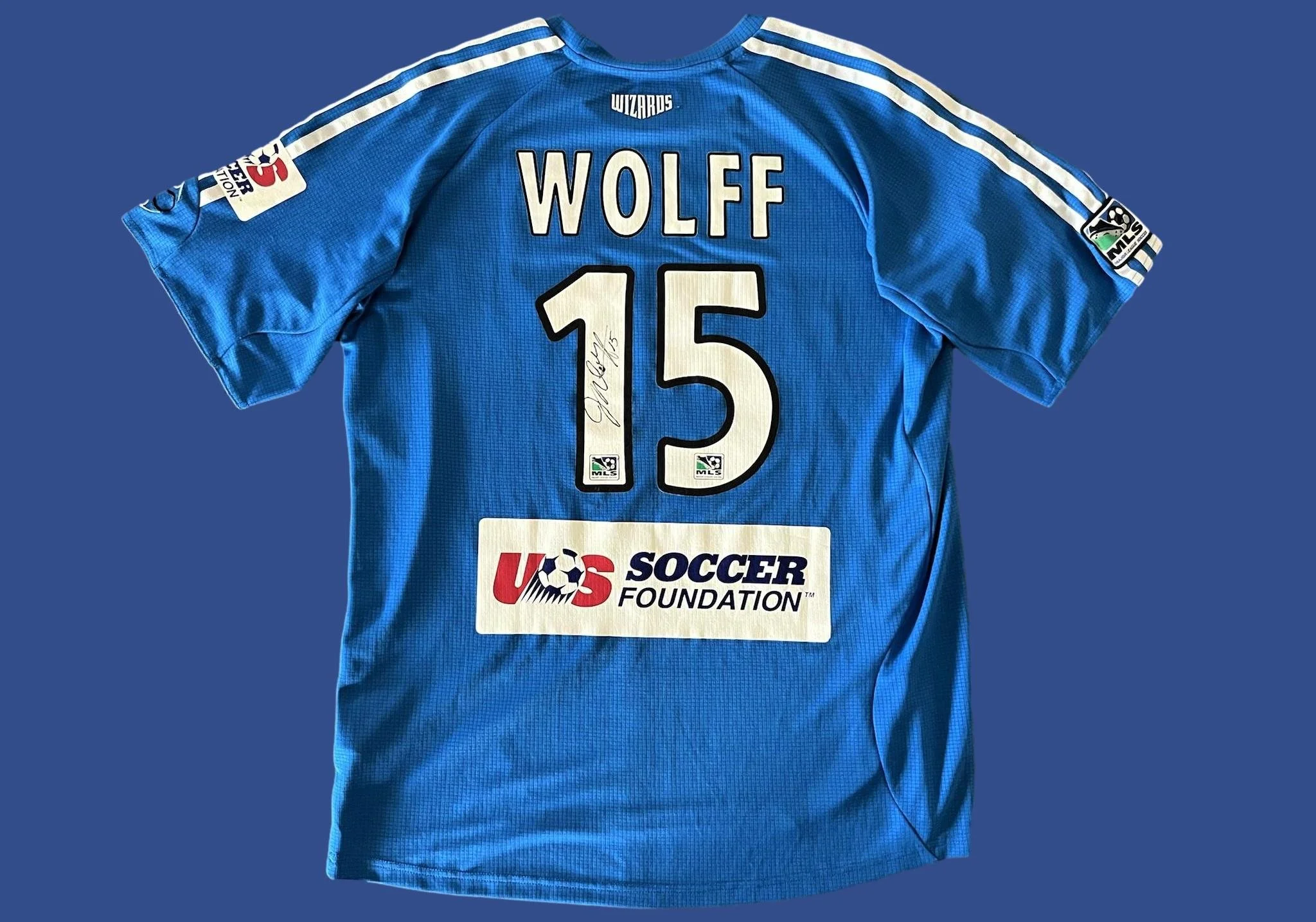 Josh Wolff 2006 Kansas City Wizards Primary Match Worn Shirt