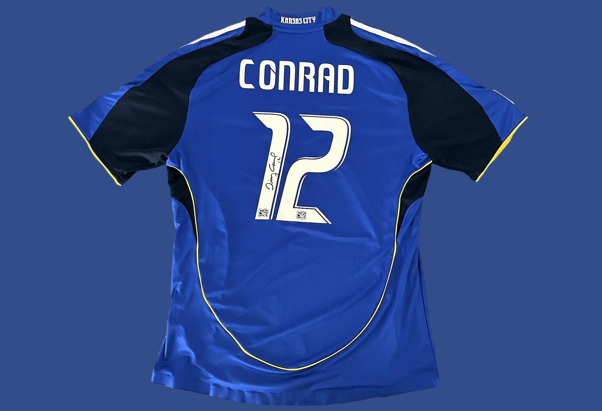 Jimmy Conrad 2009 Kansas City Wizards Primary Match Worn/Issued Shirt