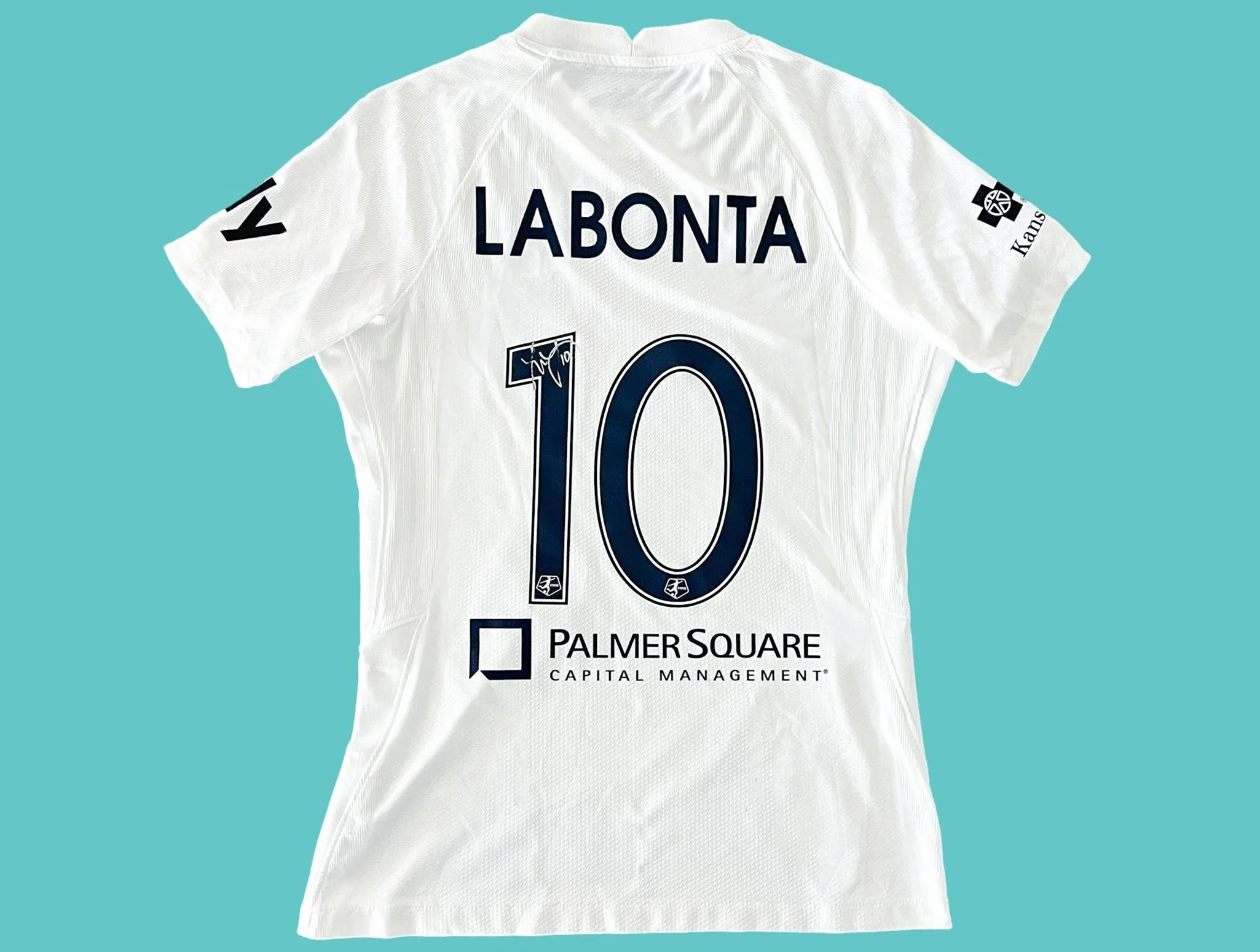 Lo'eau LaBonta 2022 Kansas City Current Challenge Cup Match Worn Shirt