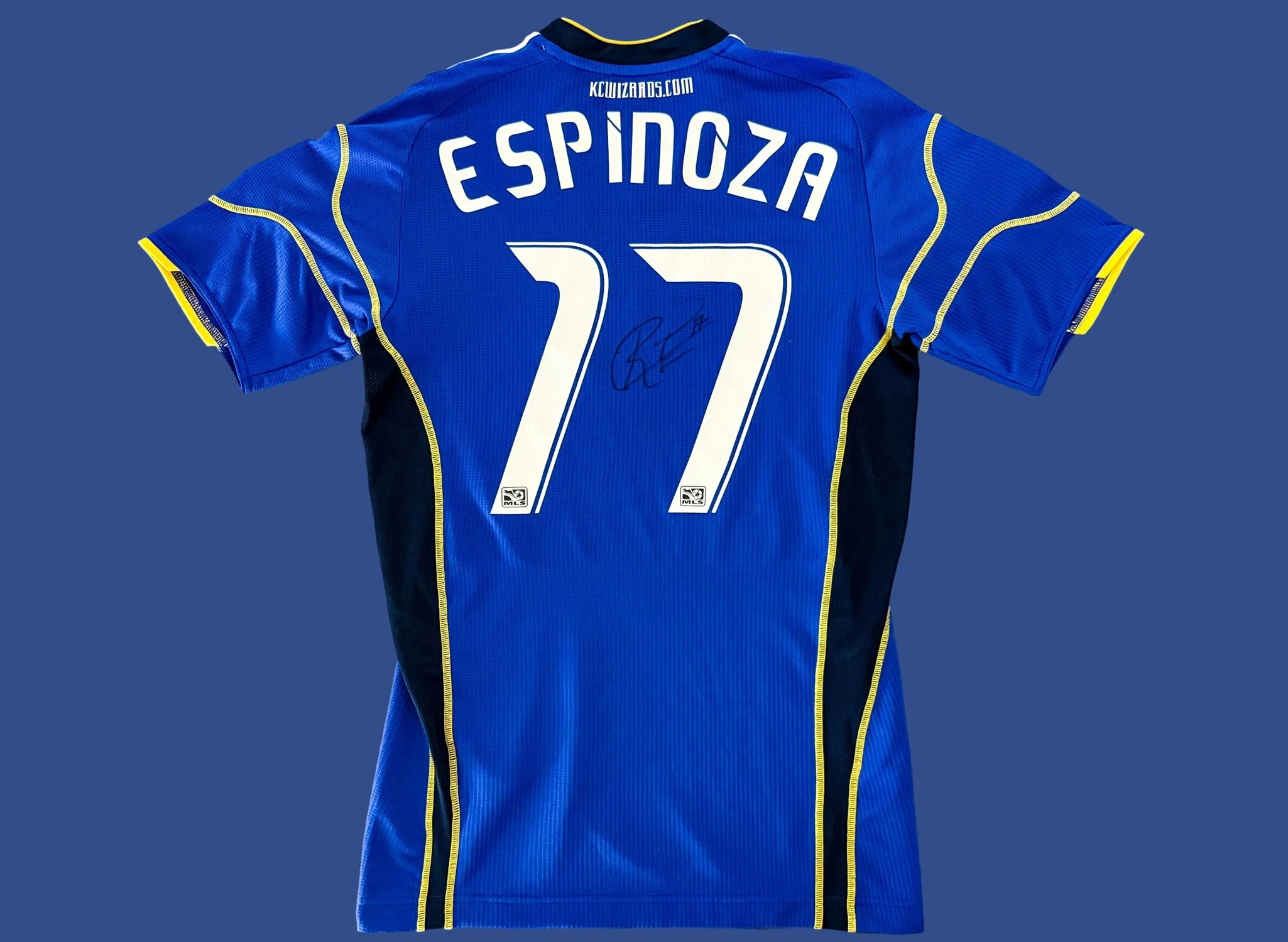 Roger Espinoza 2010 Kansas City Wizards Primary Match Worn Shirt