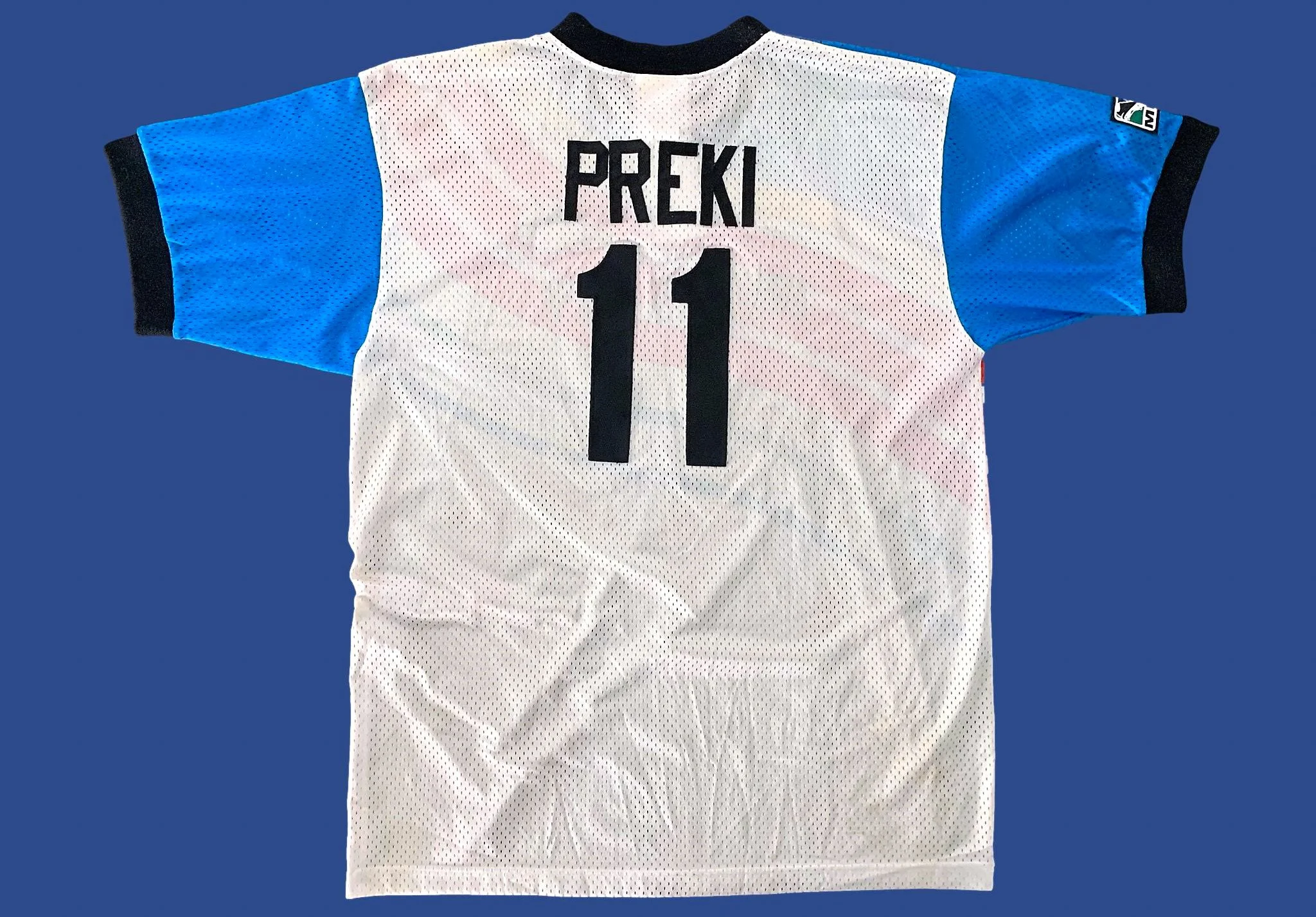 Preki 1998 Kansas City Wizards Secondary Match Worn Shirt
