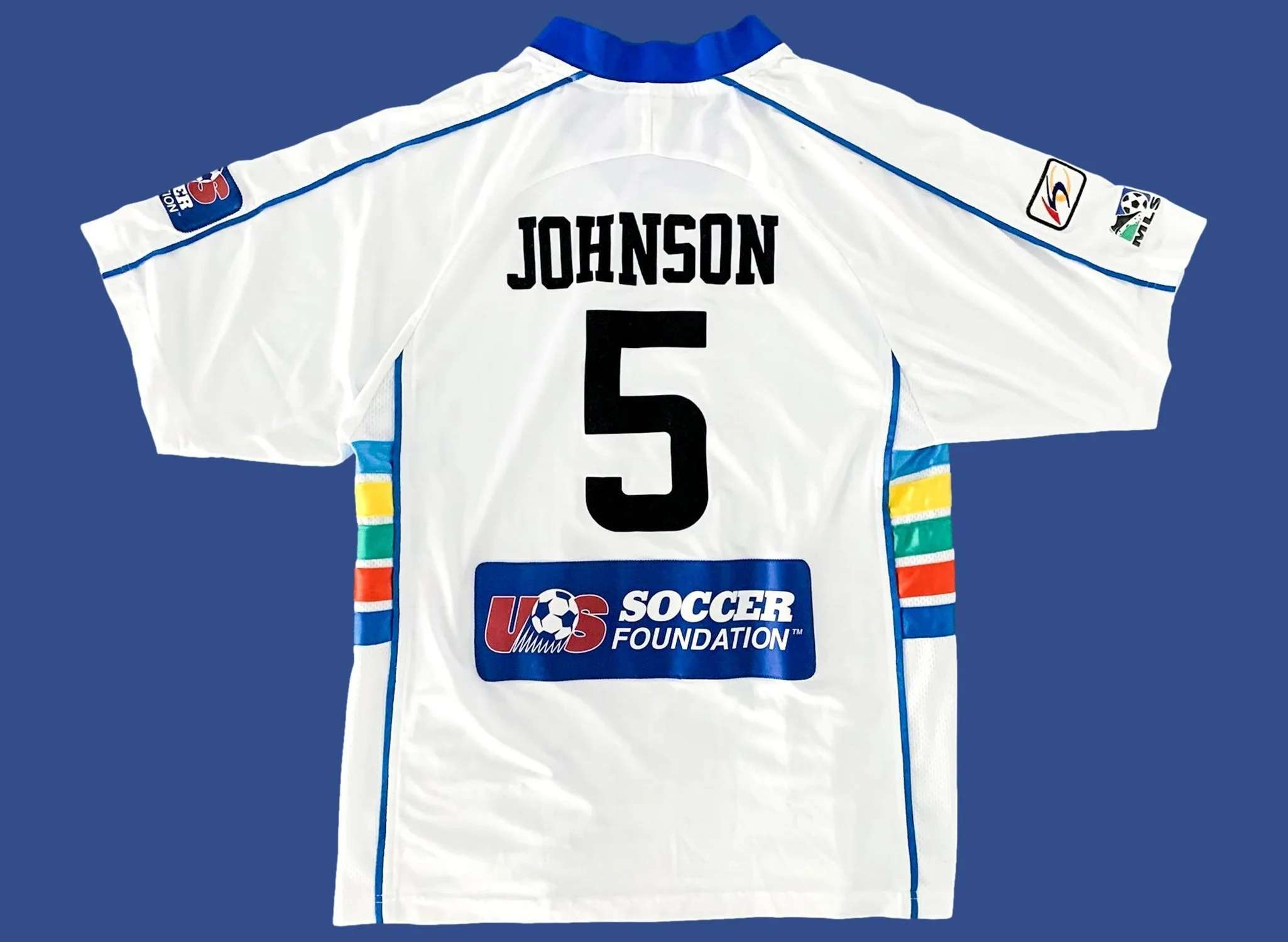 Brian Johnson 2000 Kansas City Wizards Secondary Match Worn Shirt