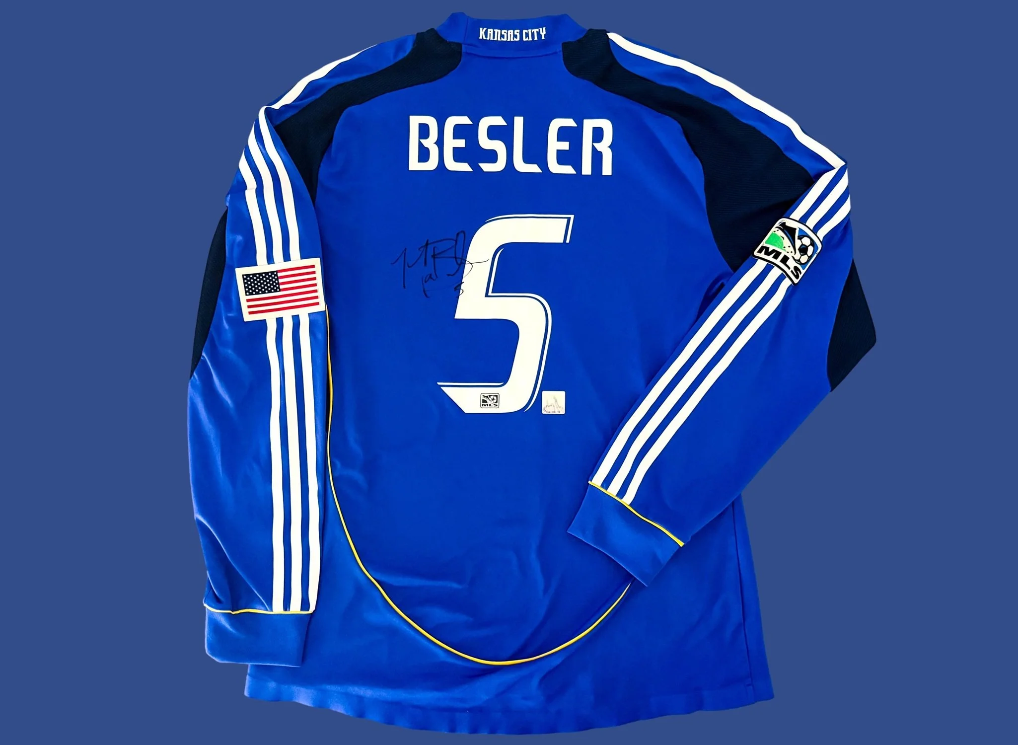 Matt Besler 2009 Kansas City Wizards Primary Match Worn Shirt