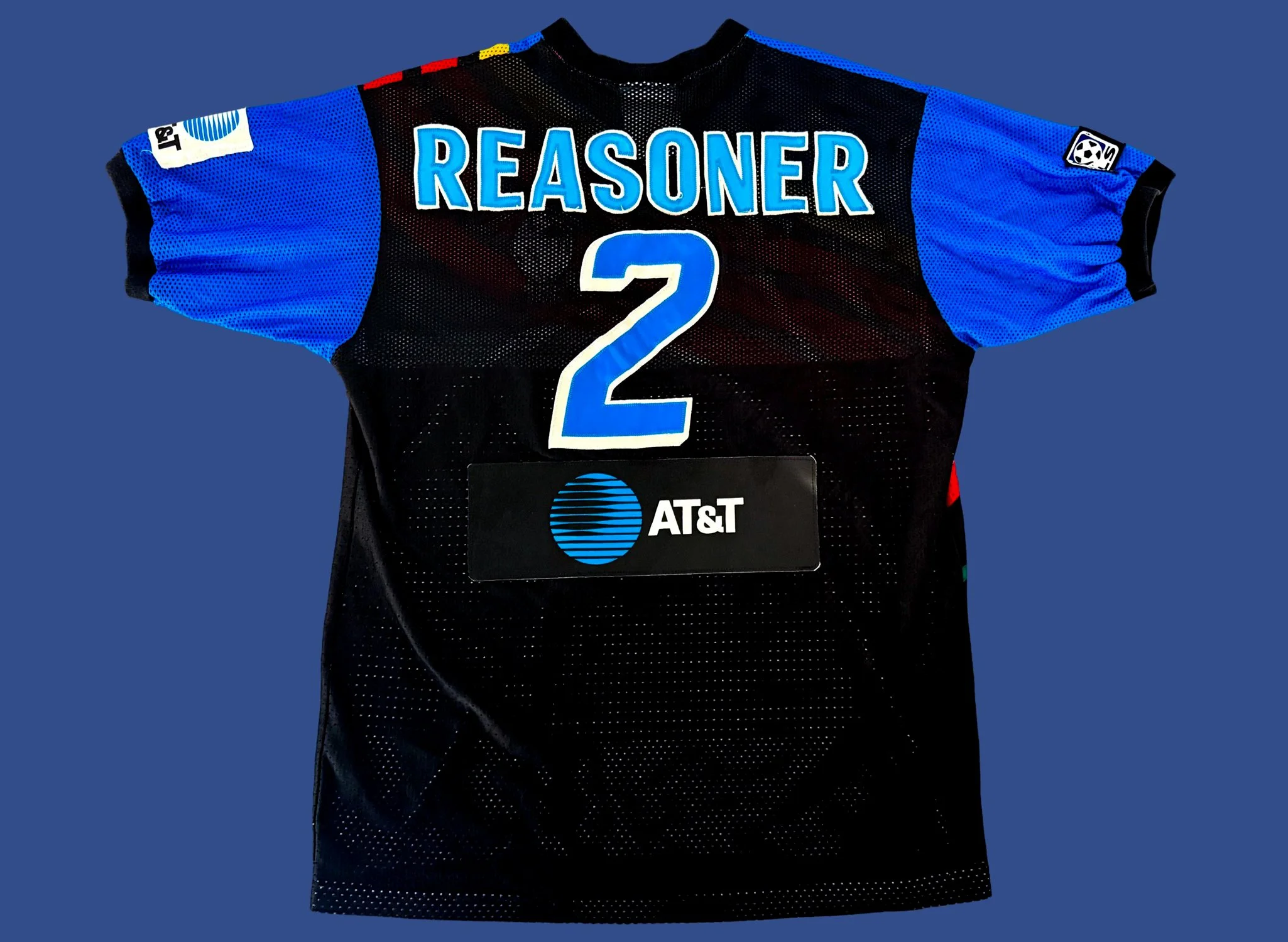 Tommy Reasoner 1996 Kansas City Wiz Primary Match Worn Shirt