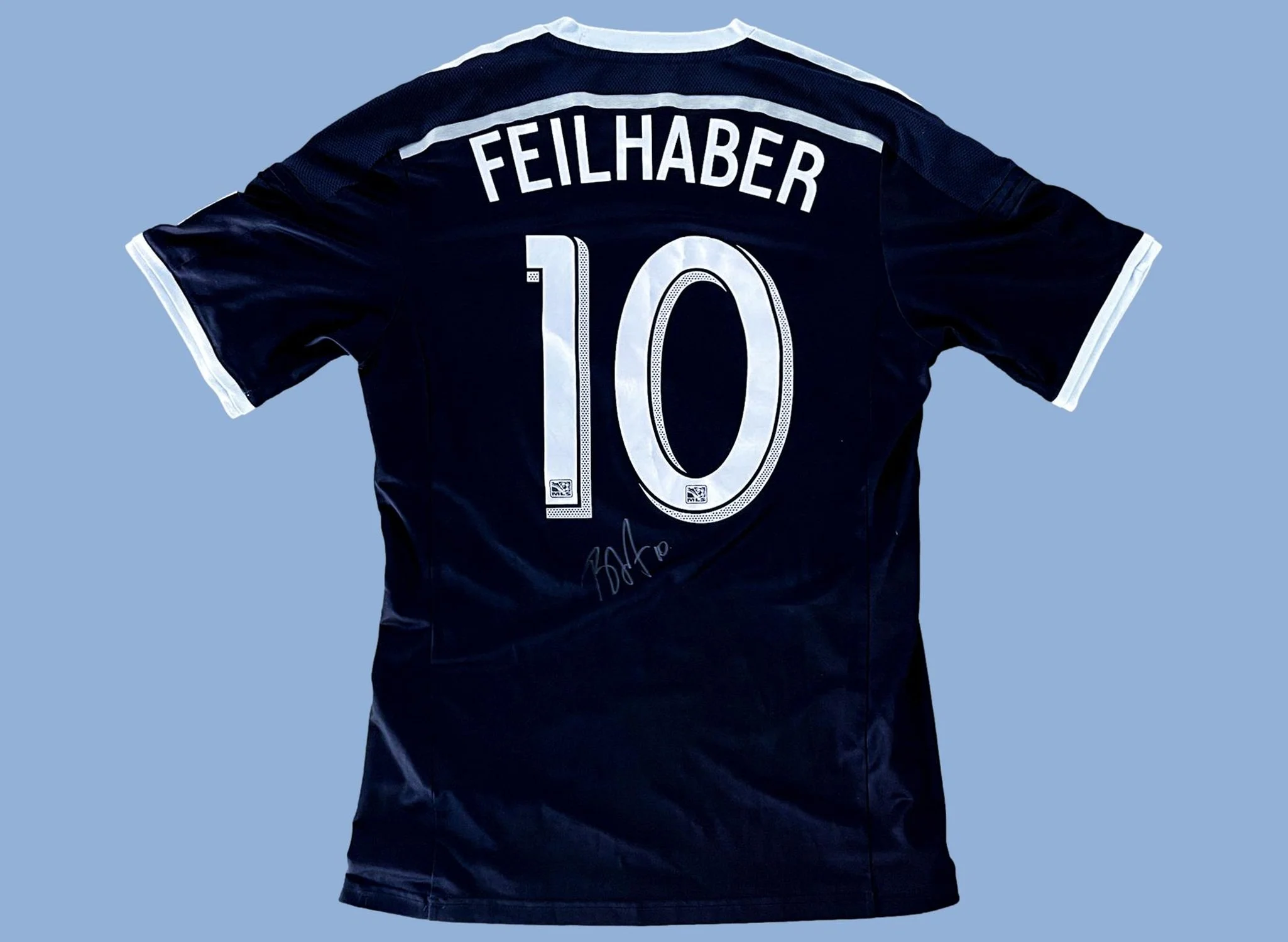 Benny Feilhaber 2014 Sporting Kansas City Secondary Match Worn Shirt