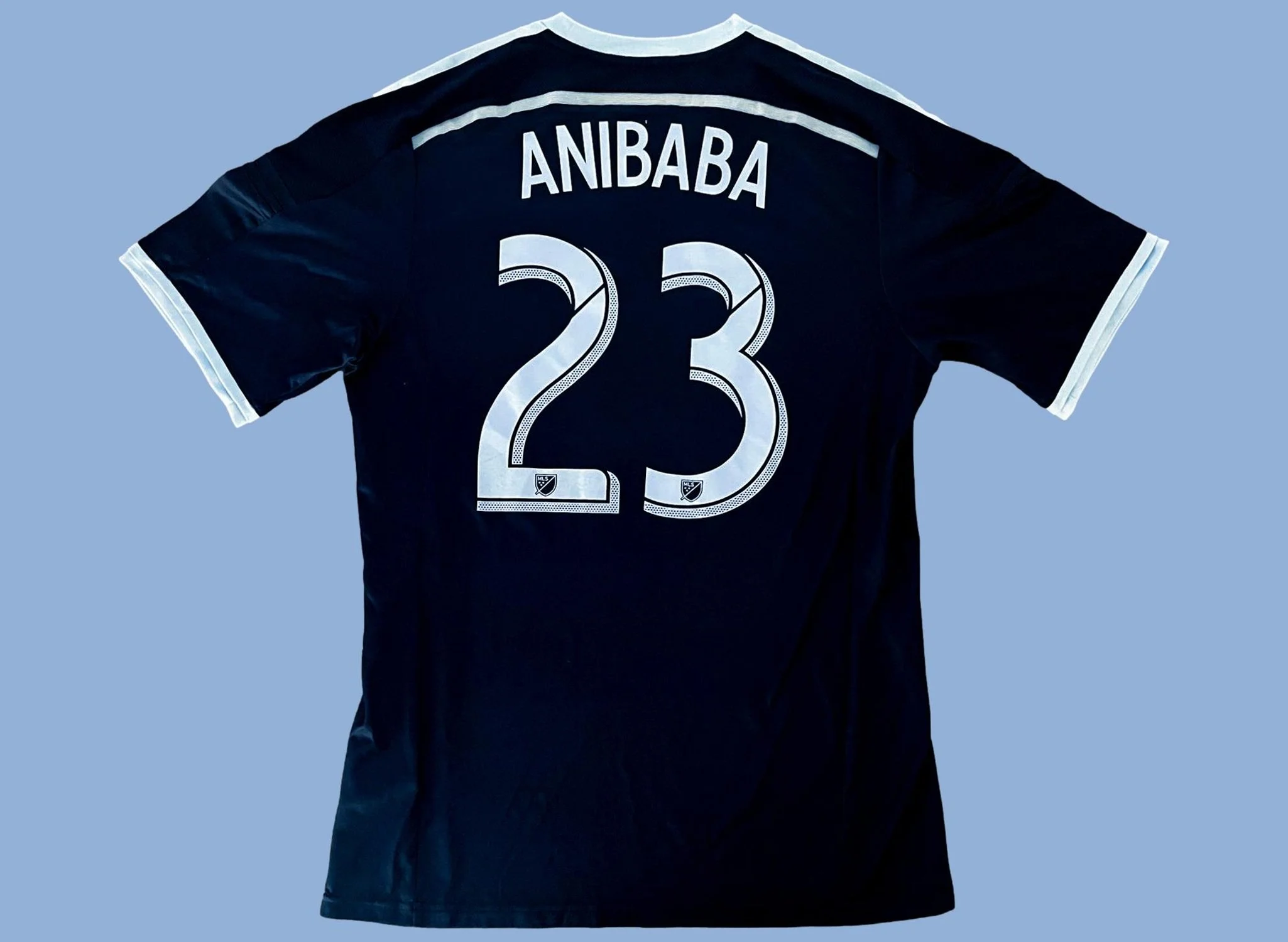 Jalil Anibaba 2015 Sporting Kansas City Secondary Match Worn Shirt