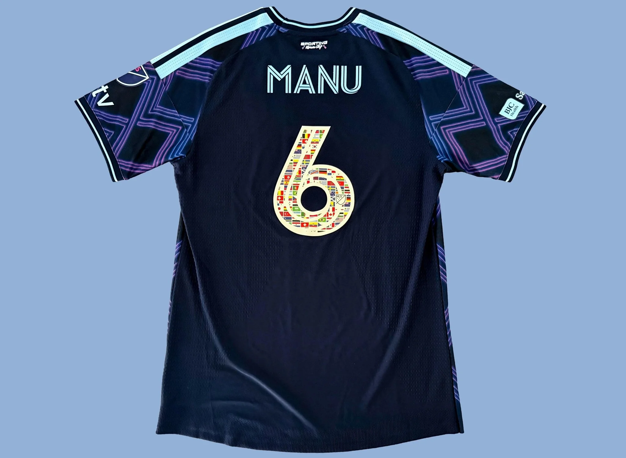 Manu García 2026 Sporting Kansas City Secondary (WC) Match Worn Shirt