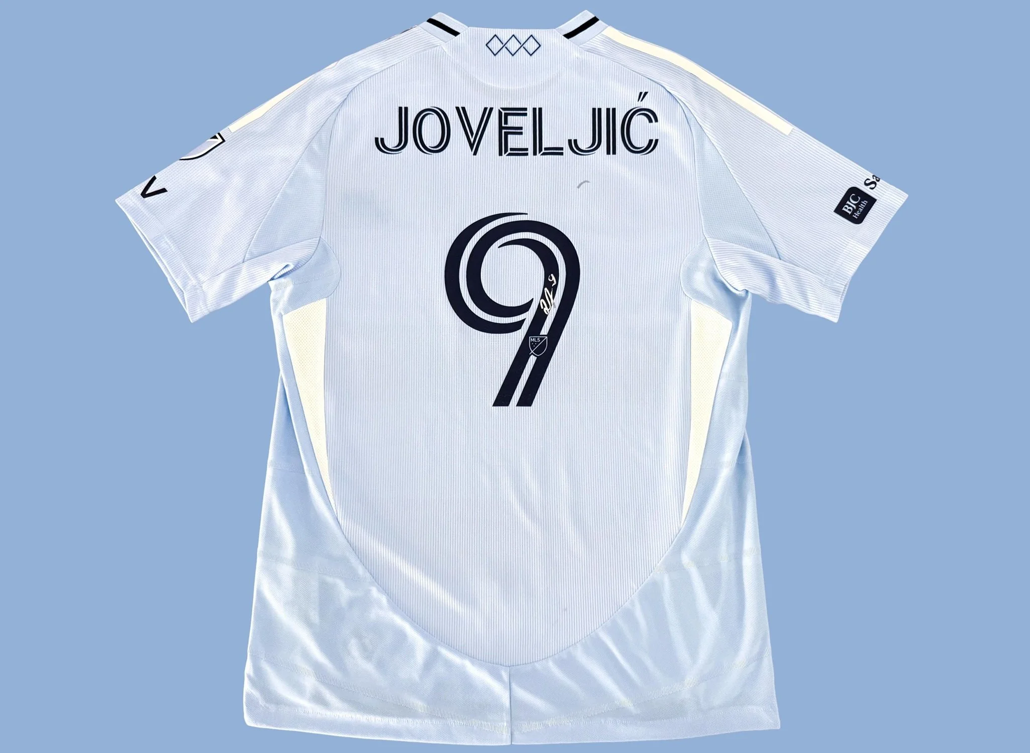 Dejan Joveljić 2026 Sporting Kansas City Primary Match Worn Shirt