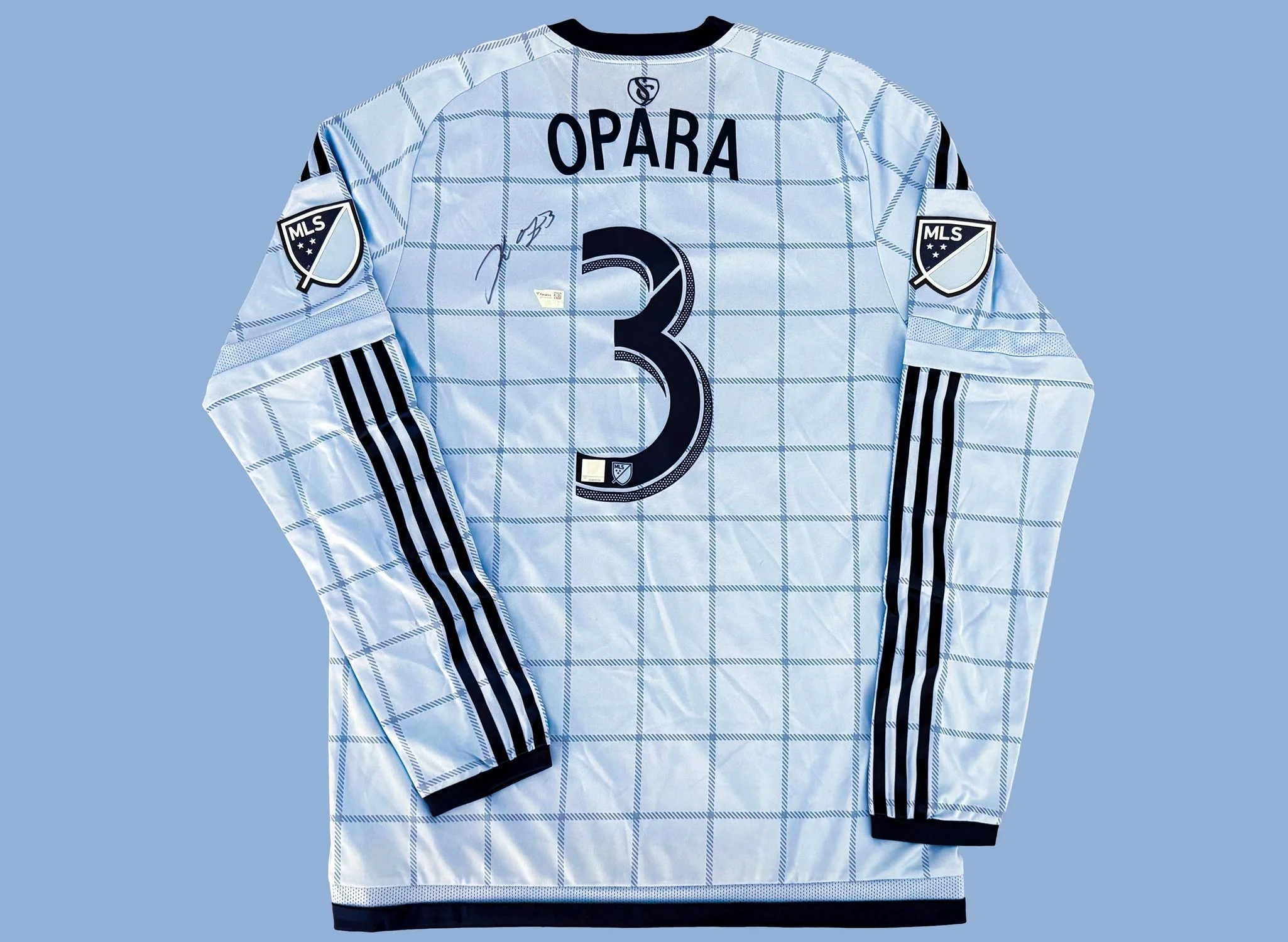 Ike Opara 2016 Sporting Kansas City Primary Match Worn Shirt