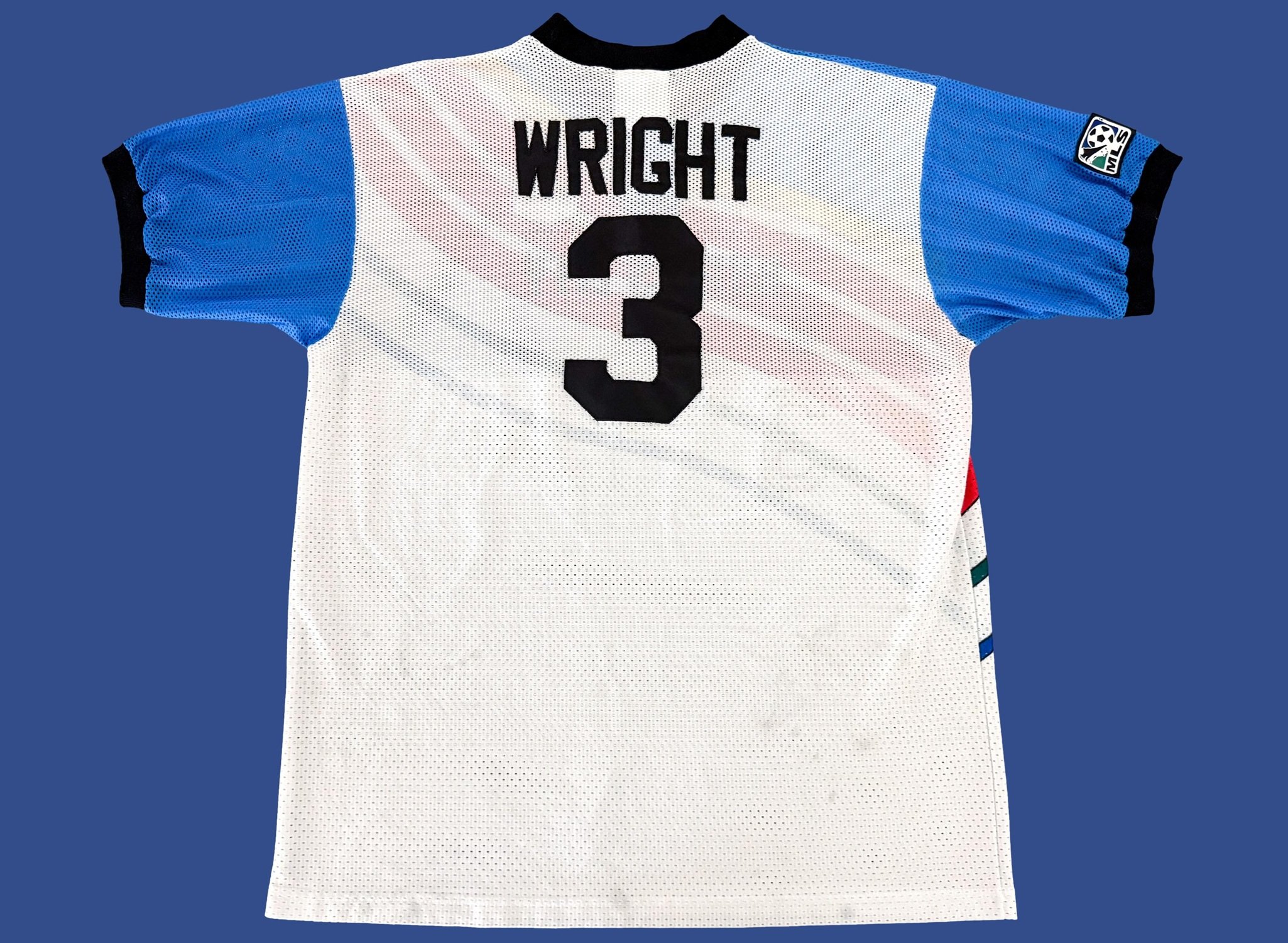 Paul Wright 1998 Kansas City Wizards Secondary Match Worn Shirt