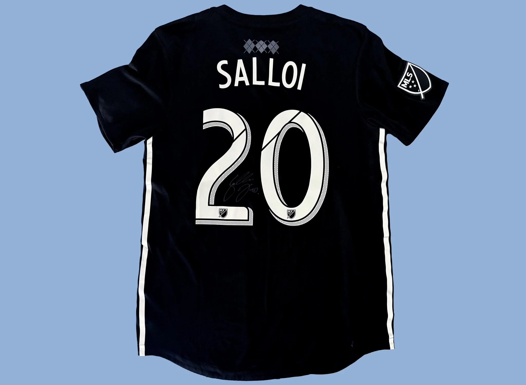 Dániel Sallói 2018 Sporting Kansas City Secondary Match Worn Shirt