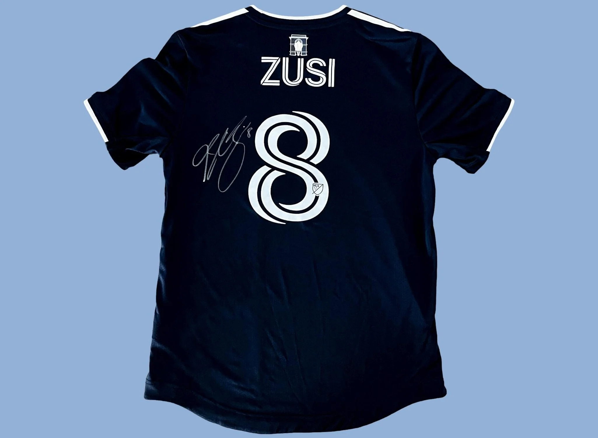Graham Zusi 2022 Sporting Kansas City Secondary Match Worn Shirt