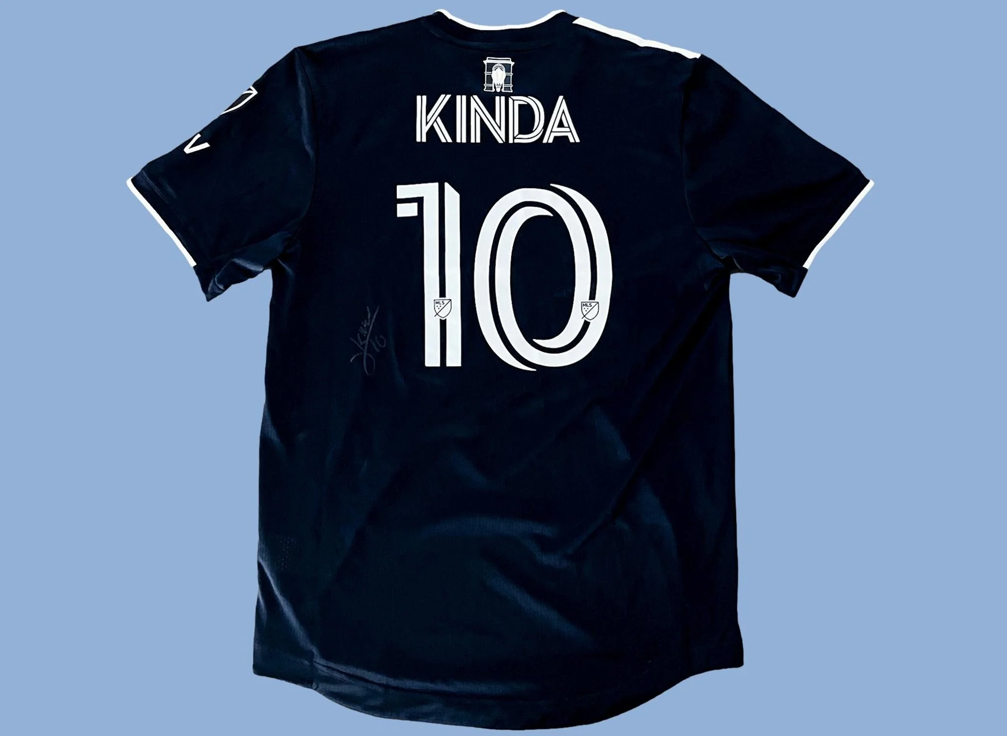 Gadi Kinda 2023 Sporting Kansas City Secondary Match Worn Shirt