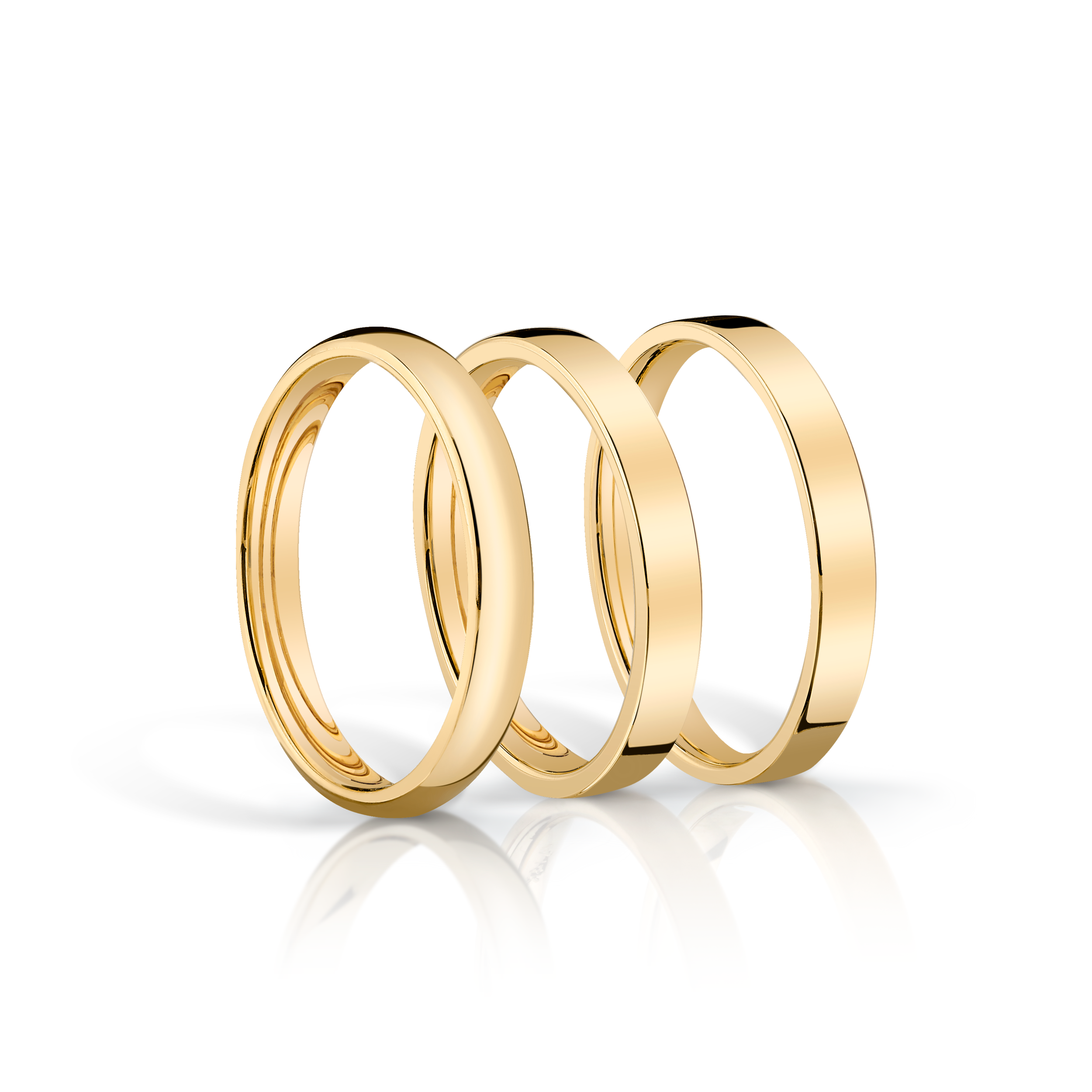 Gold Engagement Bands