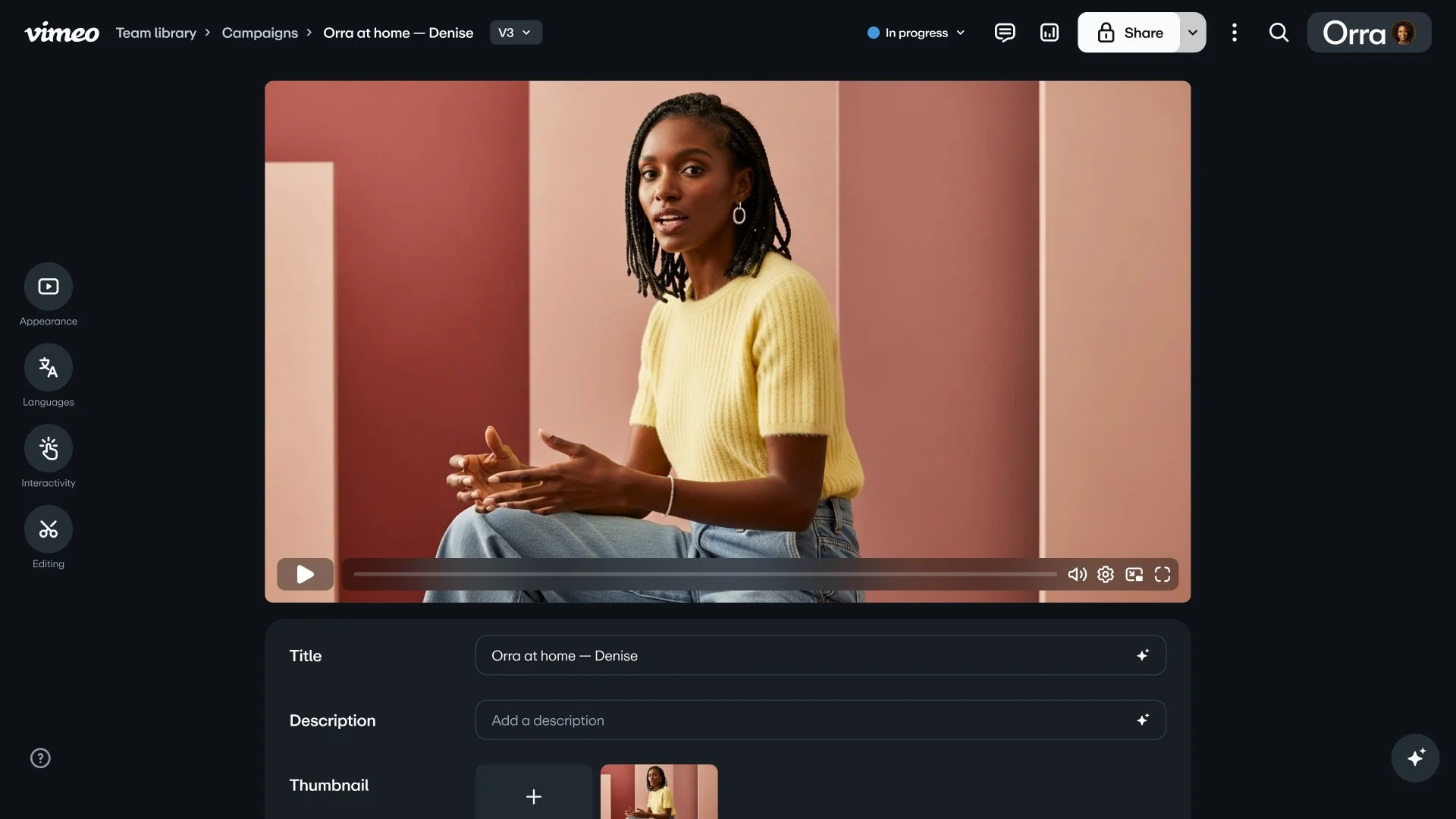 Reimagining video management surface — ↑10% CSAT