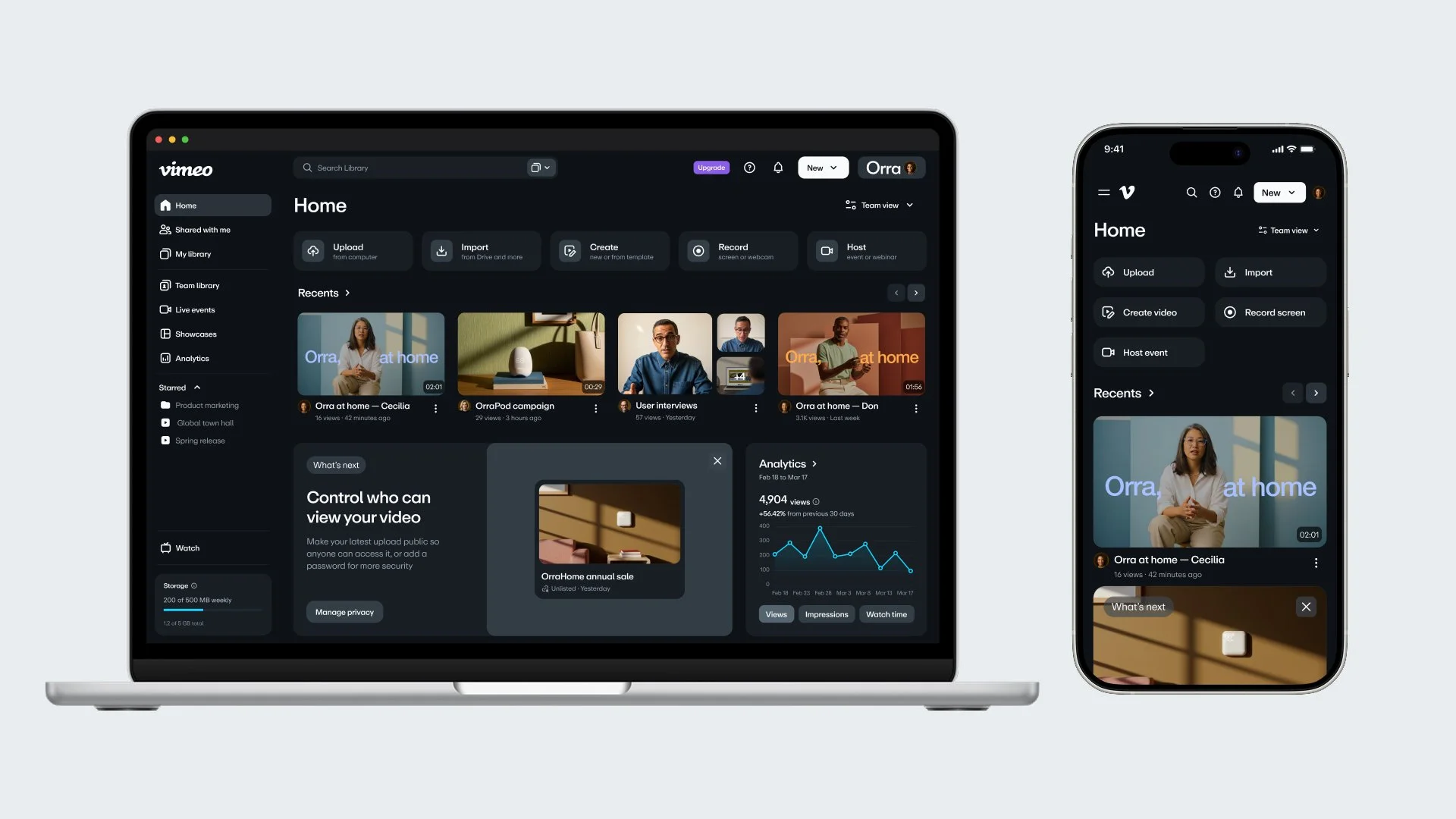 Transforming global navigation and home — ↑50% activations