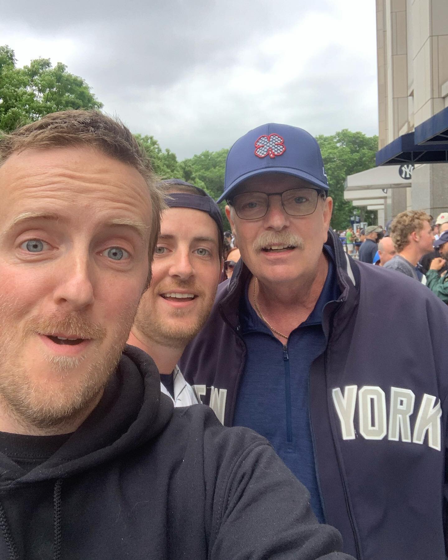 I took my dad to a Yankees games for Father&rsquo;s Day. At the game, I ran into a man eating a foot long piece of bacon on a stick. He changed my life and doesn&rsquo;t even know it. Visit the link in bio to read the full story.