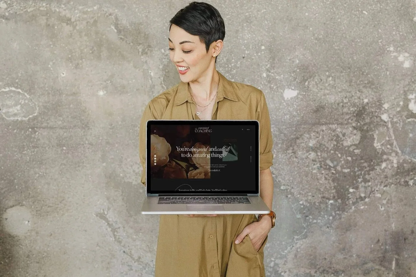 Squarespace website design custom site example