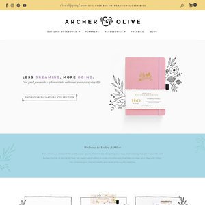 Homepage  Archer and Olive