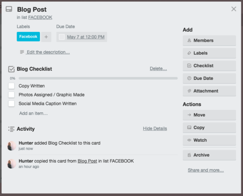 USING THE FREE TRELLO APP TO PLAN YOUR DIGITAL MARKETING CALENDAR -  Marketing Acuity, Inc