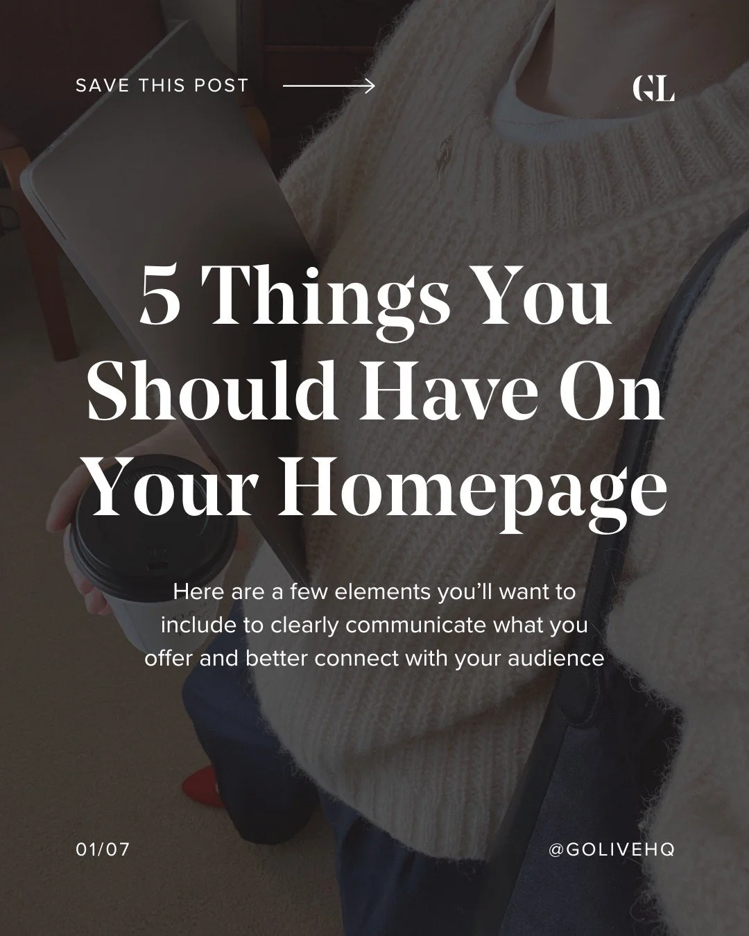 According to Forbes, half of internet users say that they use website design as a factor to formulate their opinion on a business...
⠀⠀⠀⠀⠀⠀⠀⠀⠀
...which means your website better help them make their opinion a GOOD one, and that starts with your homep