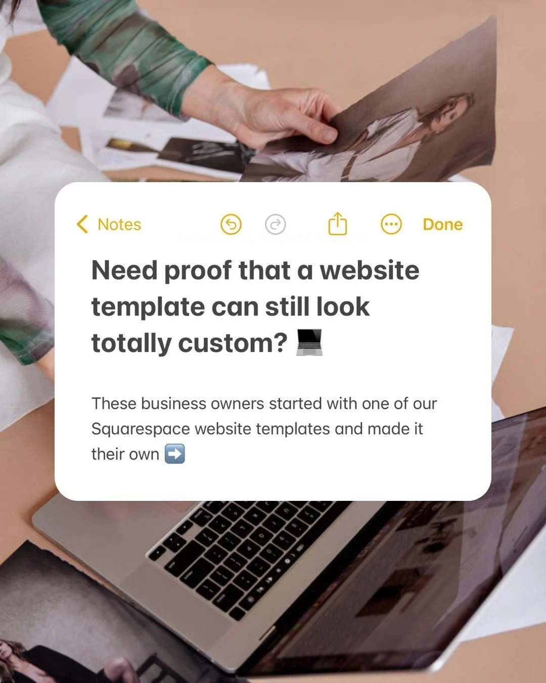 Proof that you don&rsquo;t need to be (or hire) a designer to have a beautiful website.

Every site in this post started from one of our templates, and was customized by real business owners who made it totally their own. No code, no stress, just dra