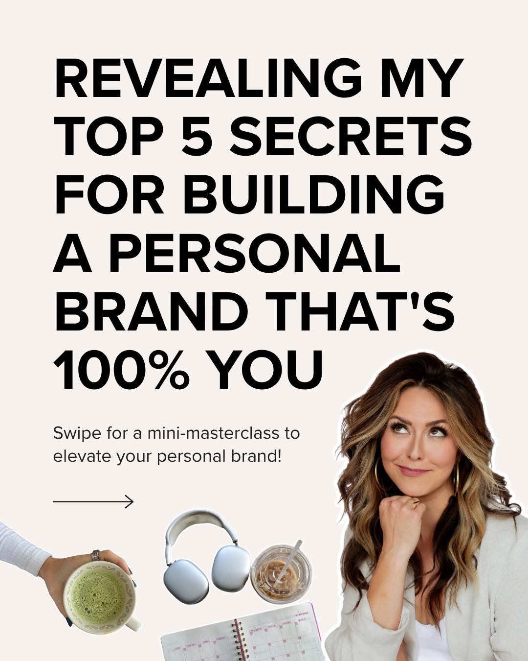 Our CEO @promisetangeman is doing a major personal rebrand, so we asked her for her top 5 tips to make it all happen! ⚡️

If you're starting from a place of fear, overwhelm, or just not knowing where to even begin...swipe for 5 things you can do to c