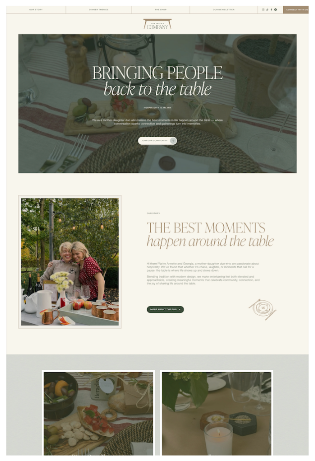 Our Tables Company Showcase Site After.png