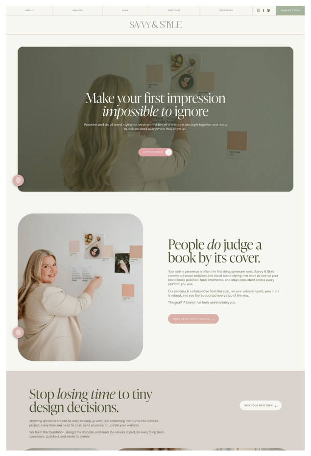 Savy & Style Showcase Site After.png