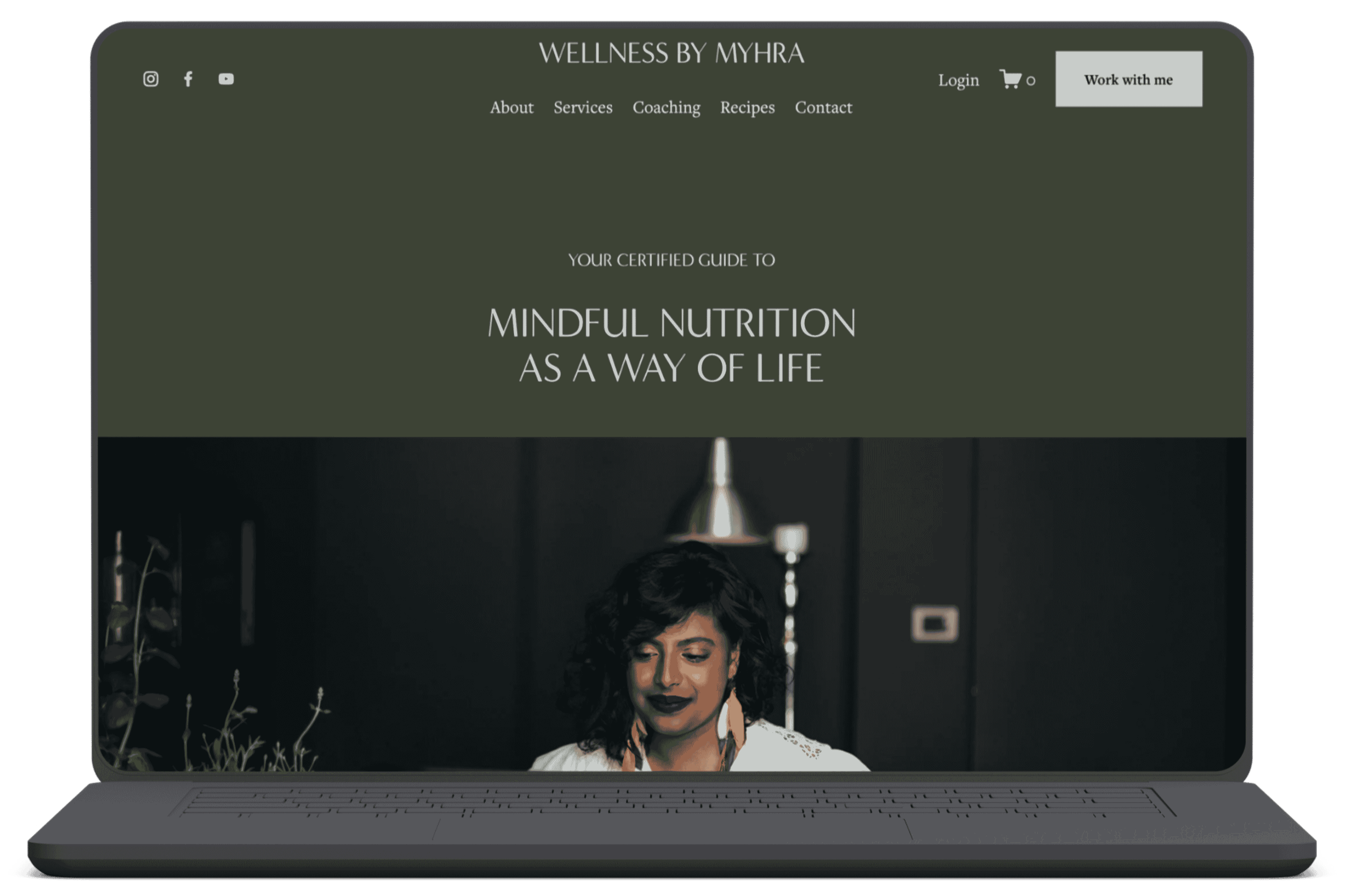 Best free Squarespace template for coaches