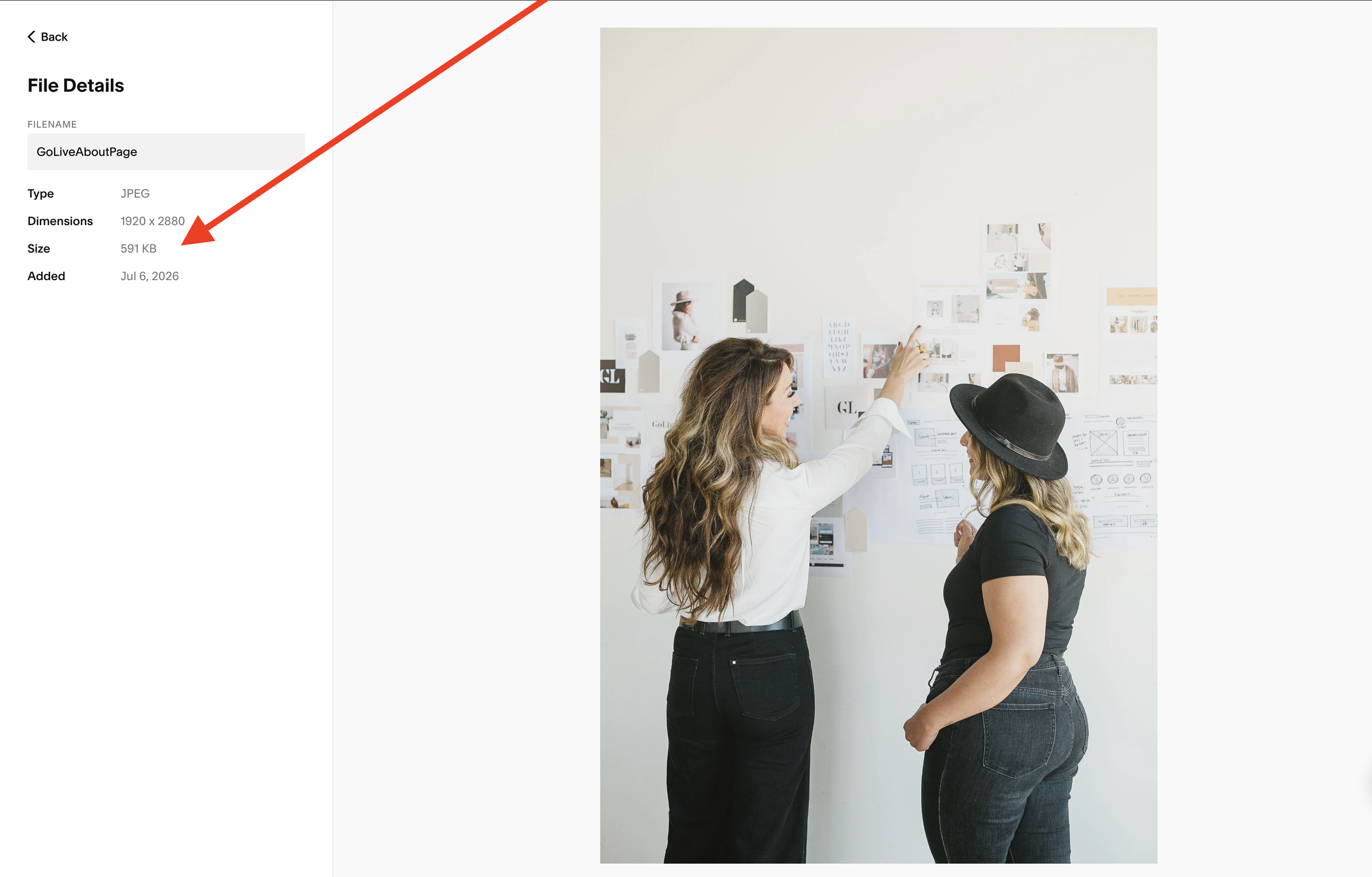 How to optimize your images for Squarespace SEO.